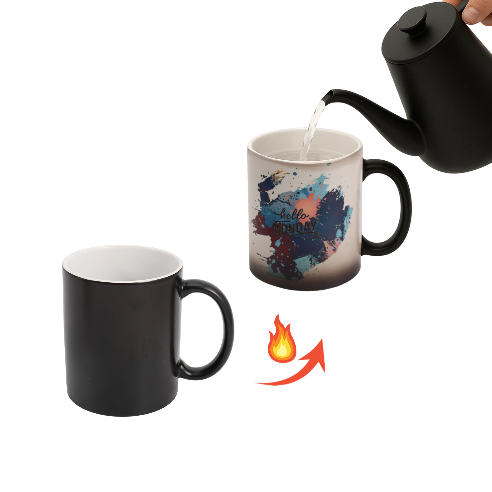 Thermos Reactive Colour Changing Mug