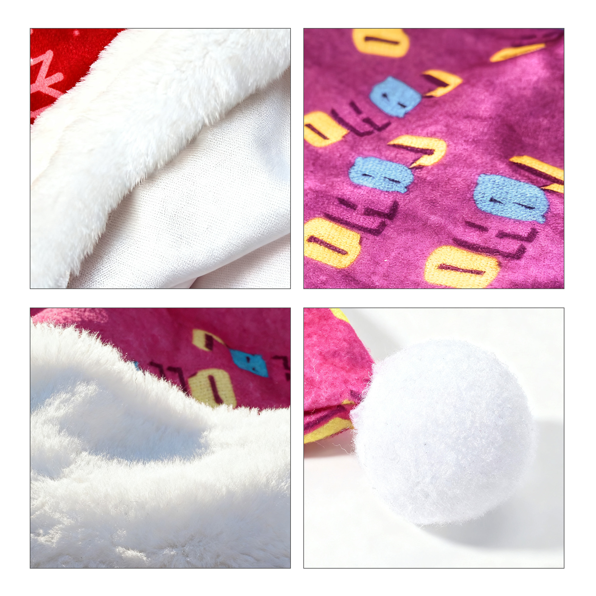 Full Colour Premium Regular Santa Hat