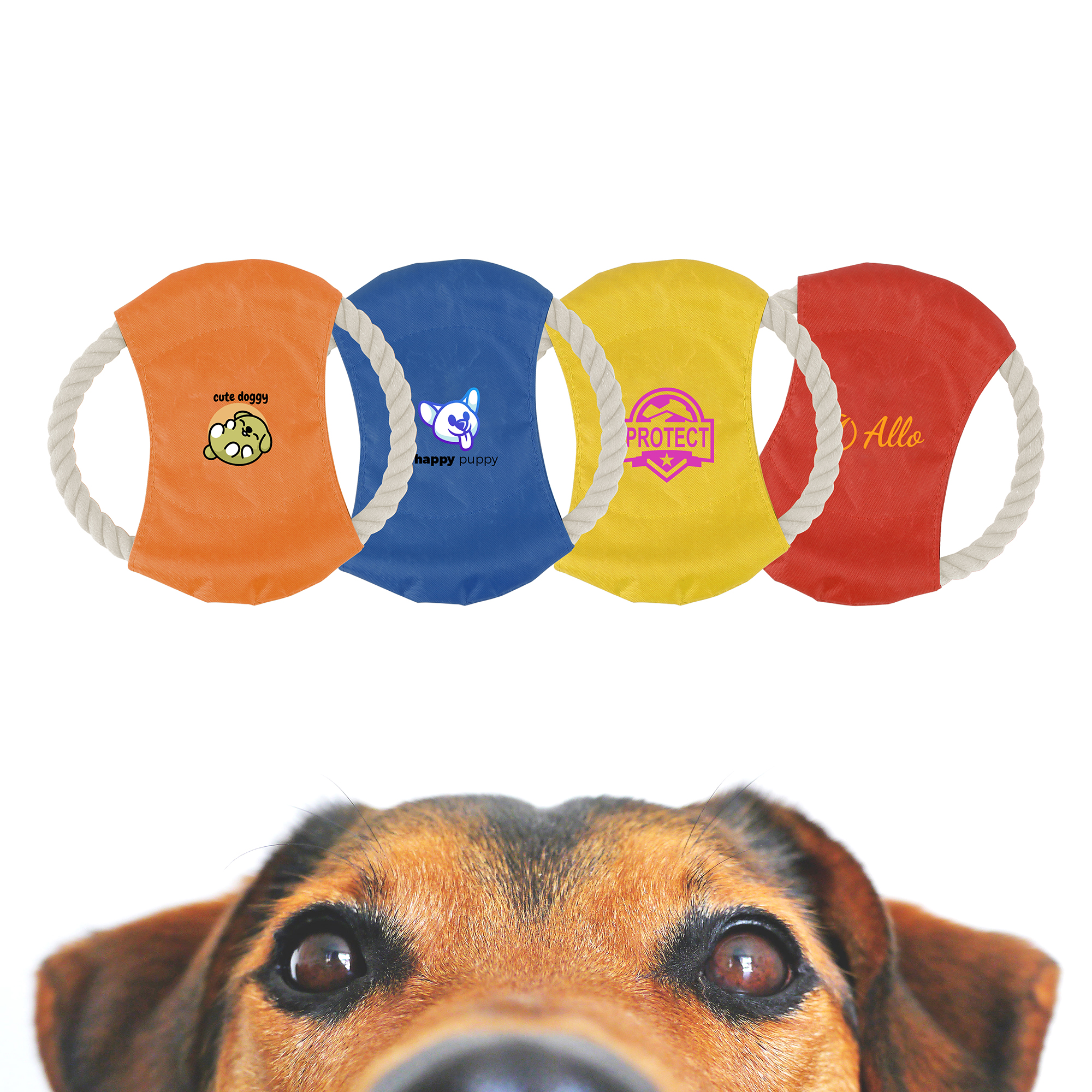 PCH274 - Rope Frisbee Dog Toy