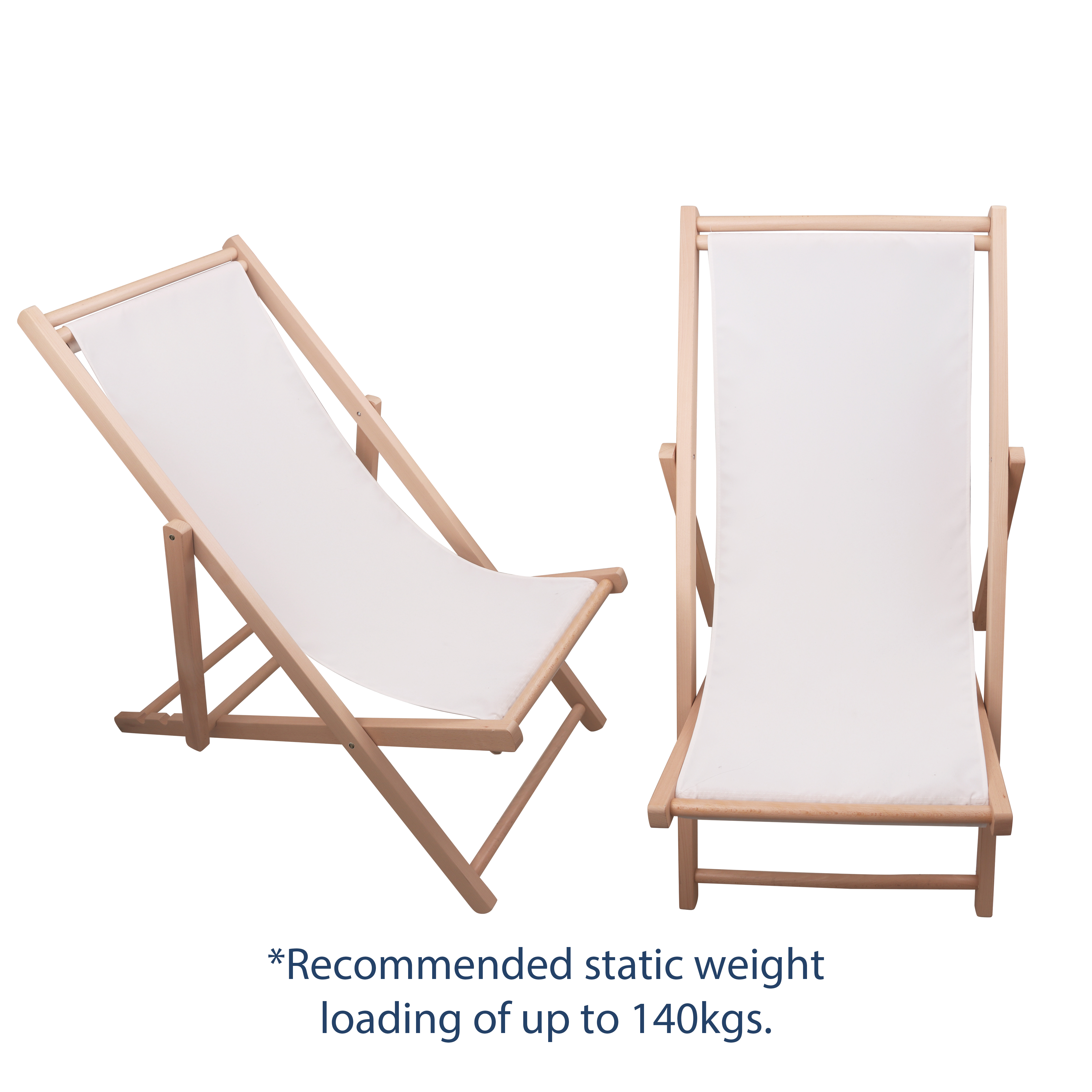 Beach Chair - Beech Frame
