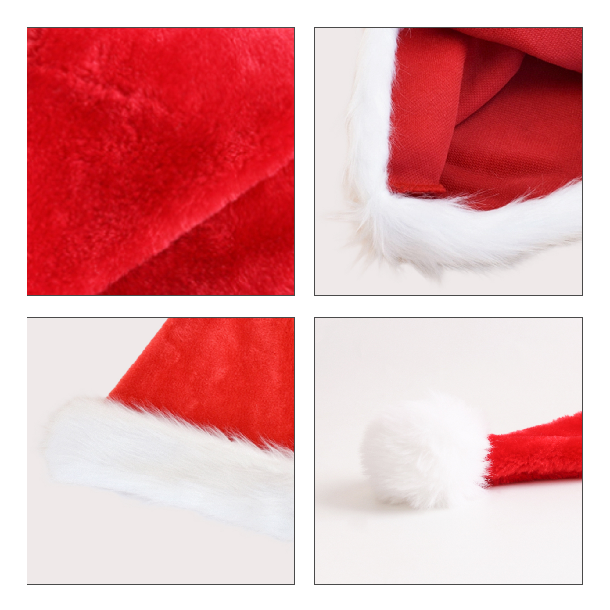 Plush Santa Hat