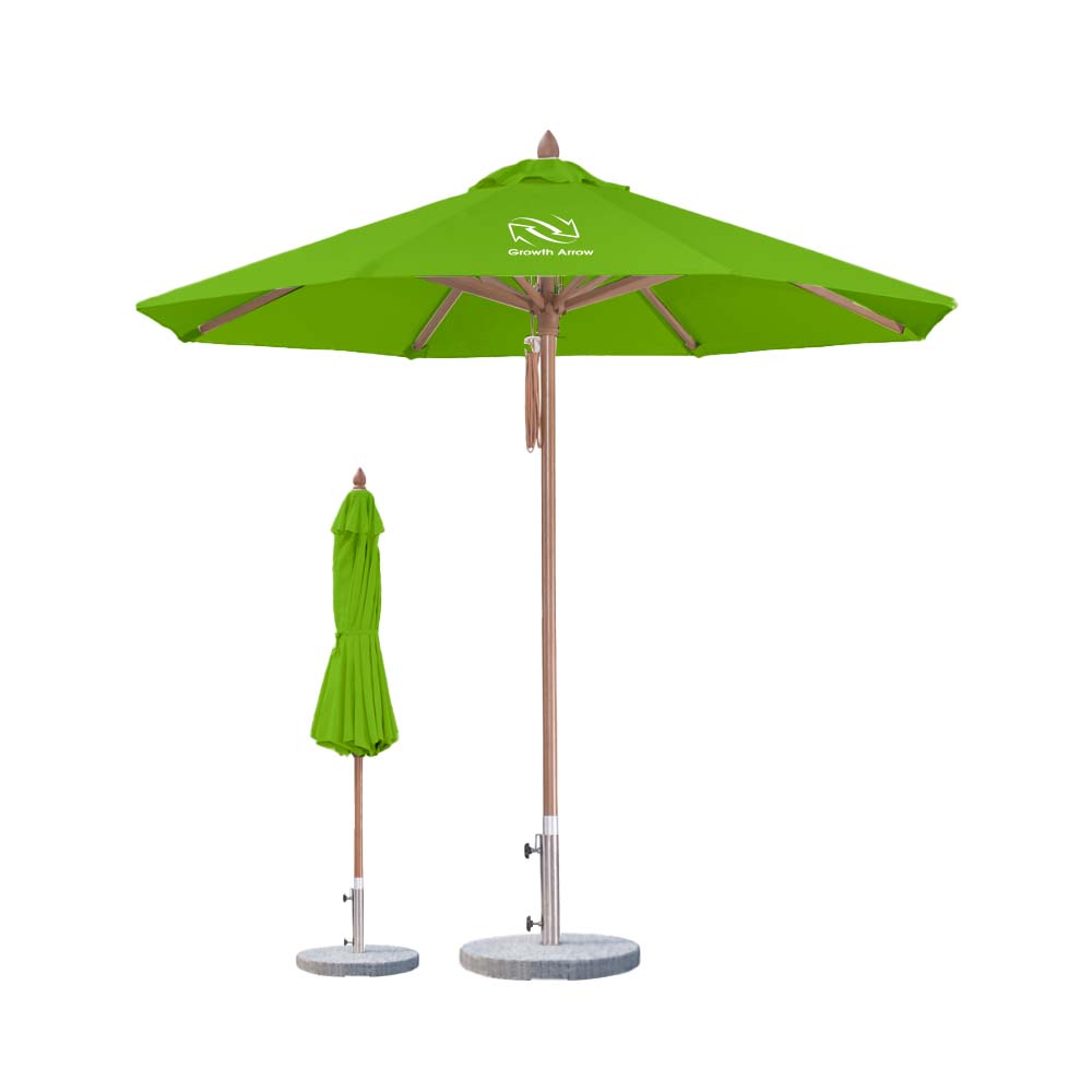4x4m Wind-resistant Octagon Stock Colour Outdoor Umbrella