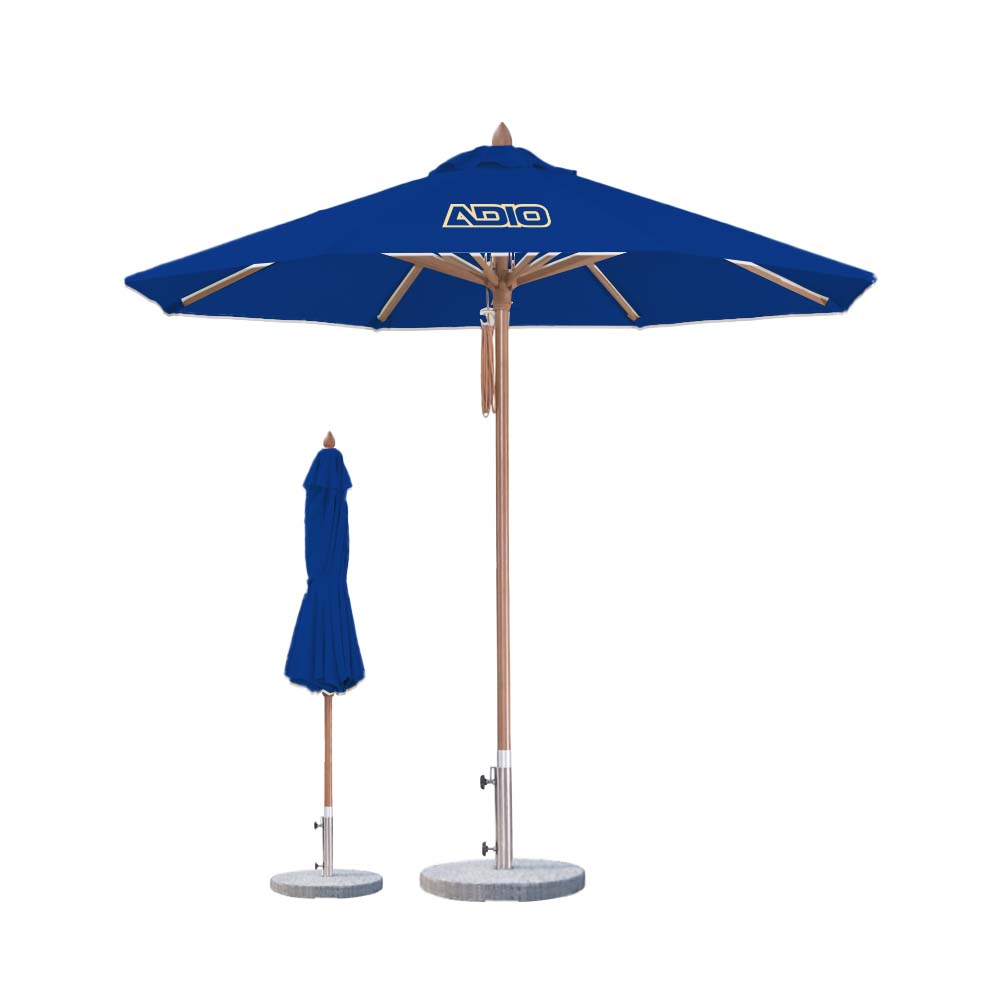 4x4m Wind-resistant Octagon Stock Colour Outdoor Umbrella
