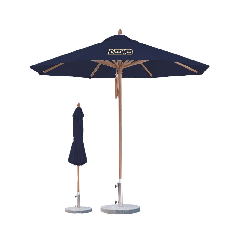 4x4m Wind-resistant Octagon Stock Colour Outdoor Umbrella