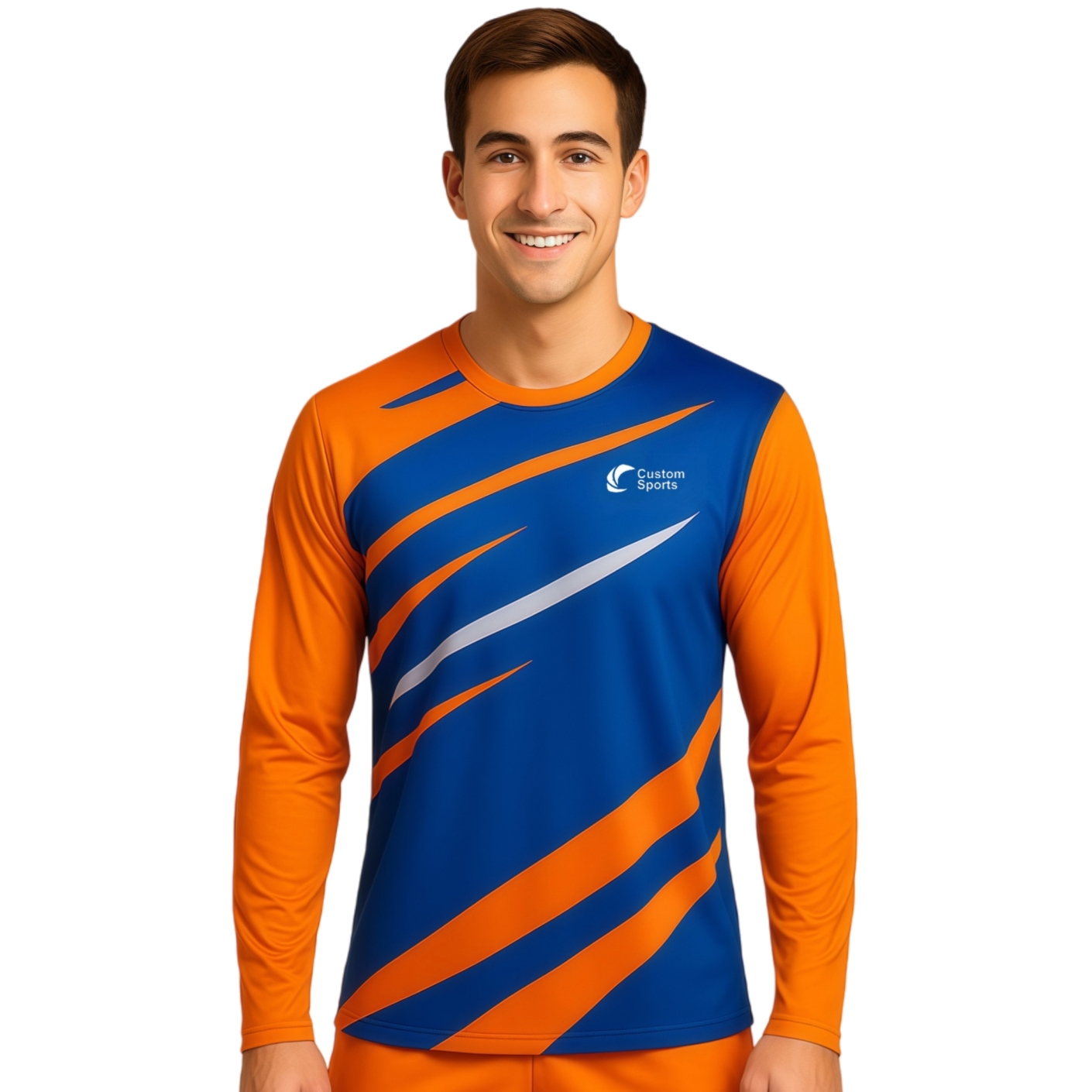 PCC855 - 100% Poly Milk Silk Sublimated Sports Long Sleeves Shirt