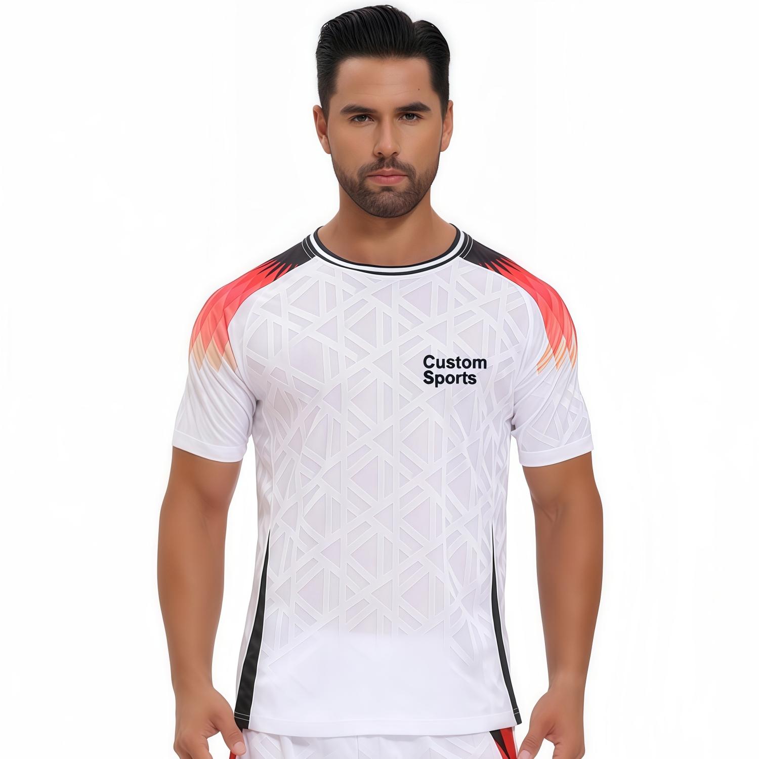 PCC870 - 100% Polyester Sublimated Breathable Crew Neck Raglan T-shirt