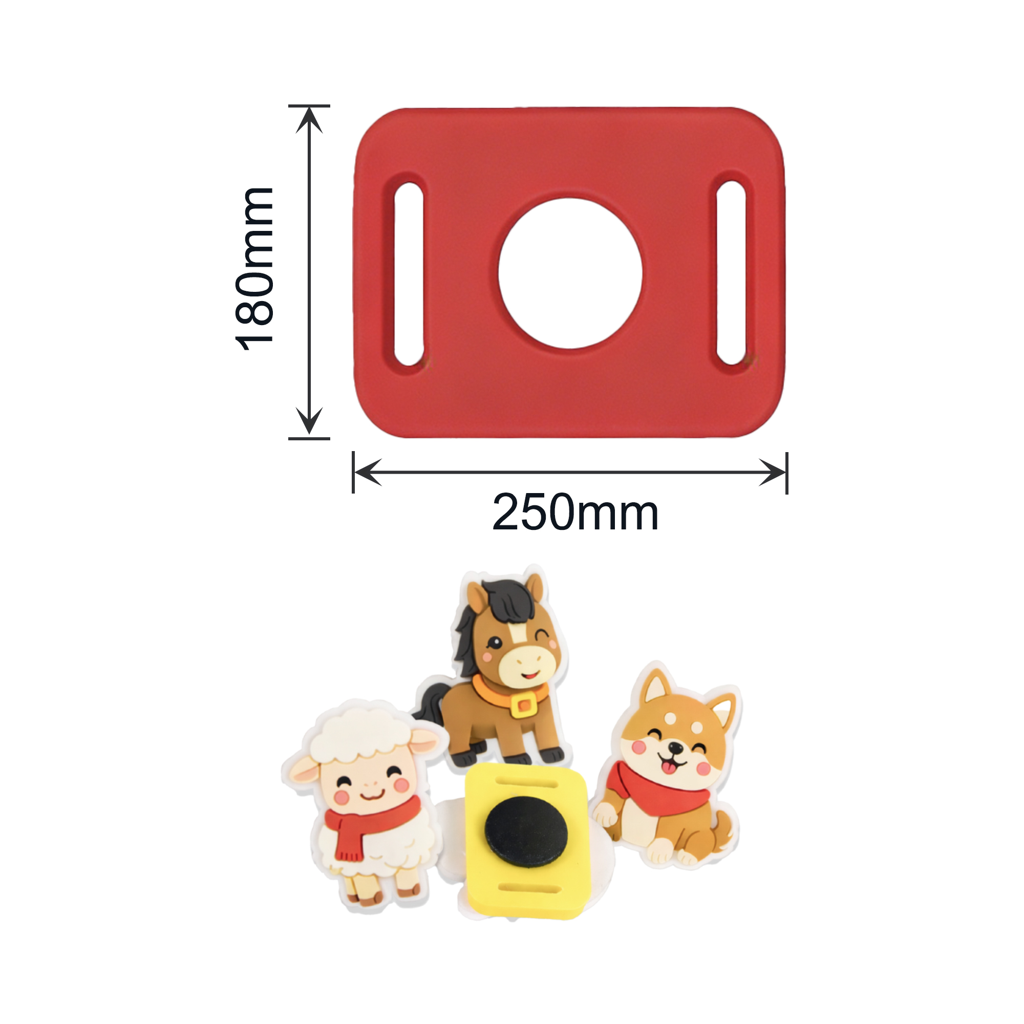 Glowing Clog Shoe Charms