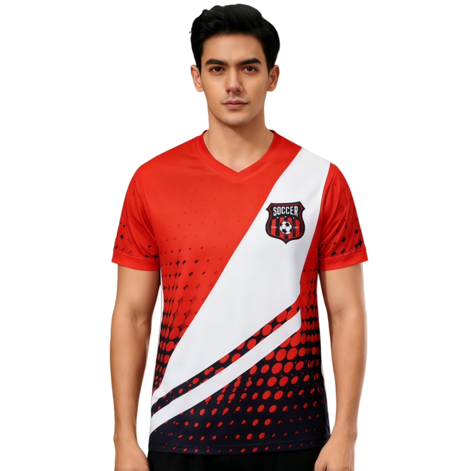 PCC025 - Unisex Adults 100% Polyester Sublimated Football Jersey