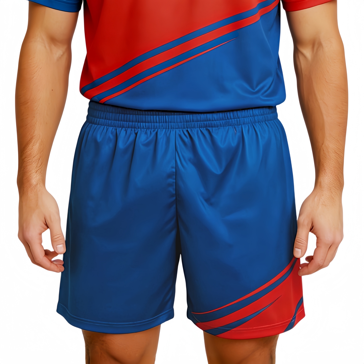 PCC032B - Unisex Adults 100% Polyester Sublimated Soccer Shorts