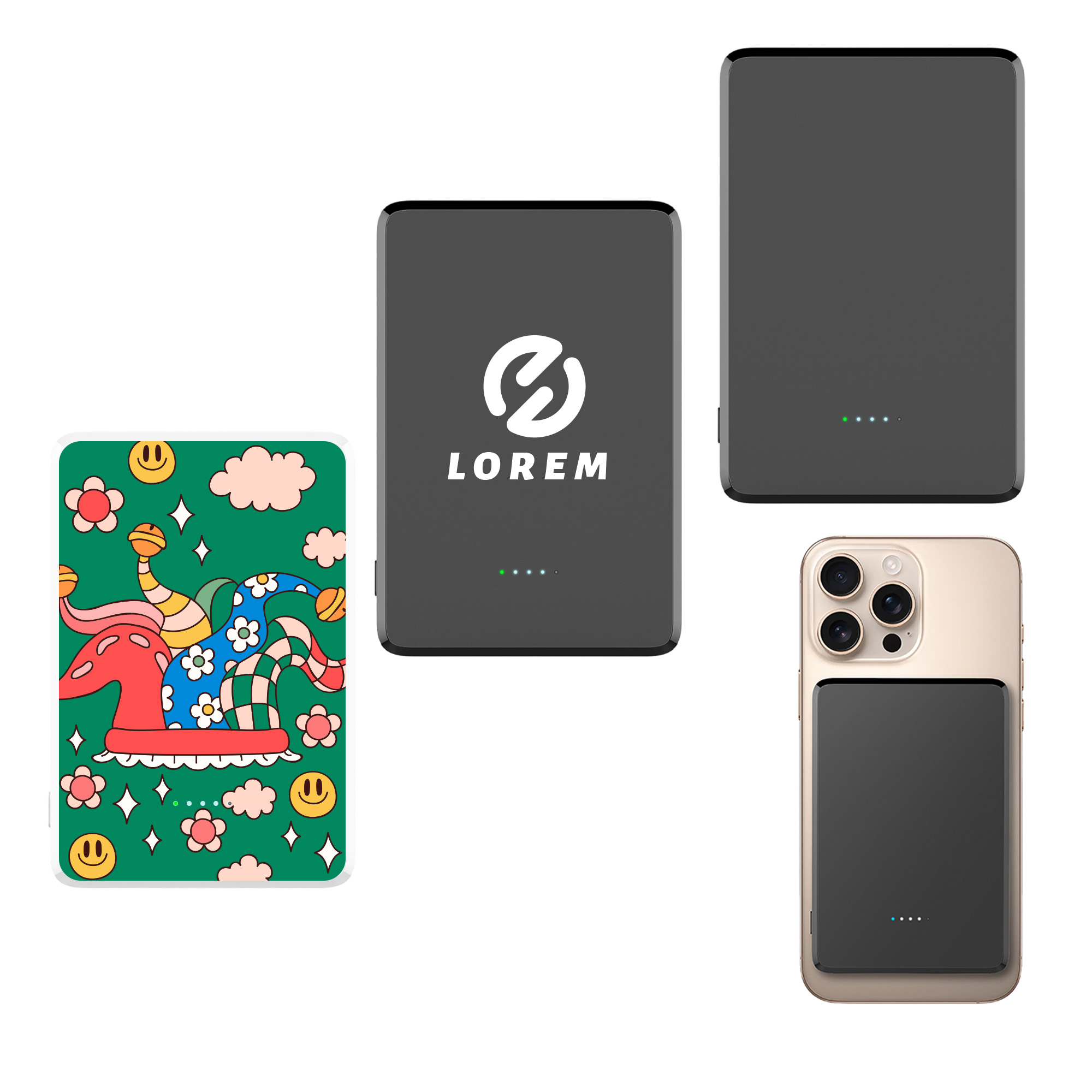 5000mAh Magnetic Wireless Power Bank