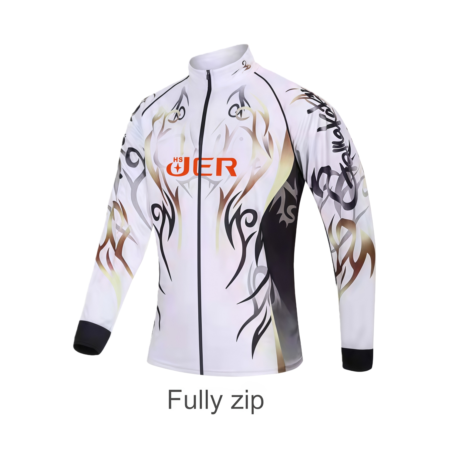 Men's Polyester Spandex Sublimated 1/4 Zip Fishing Pullover