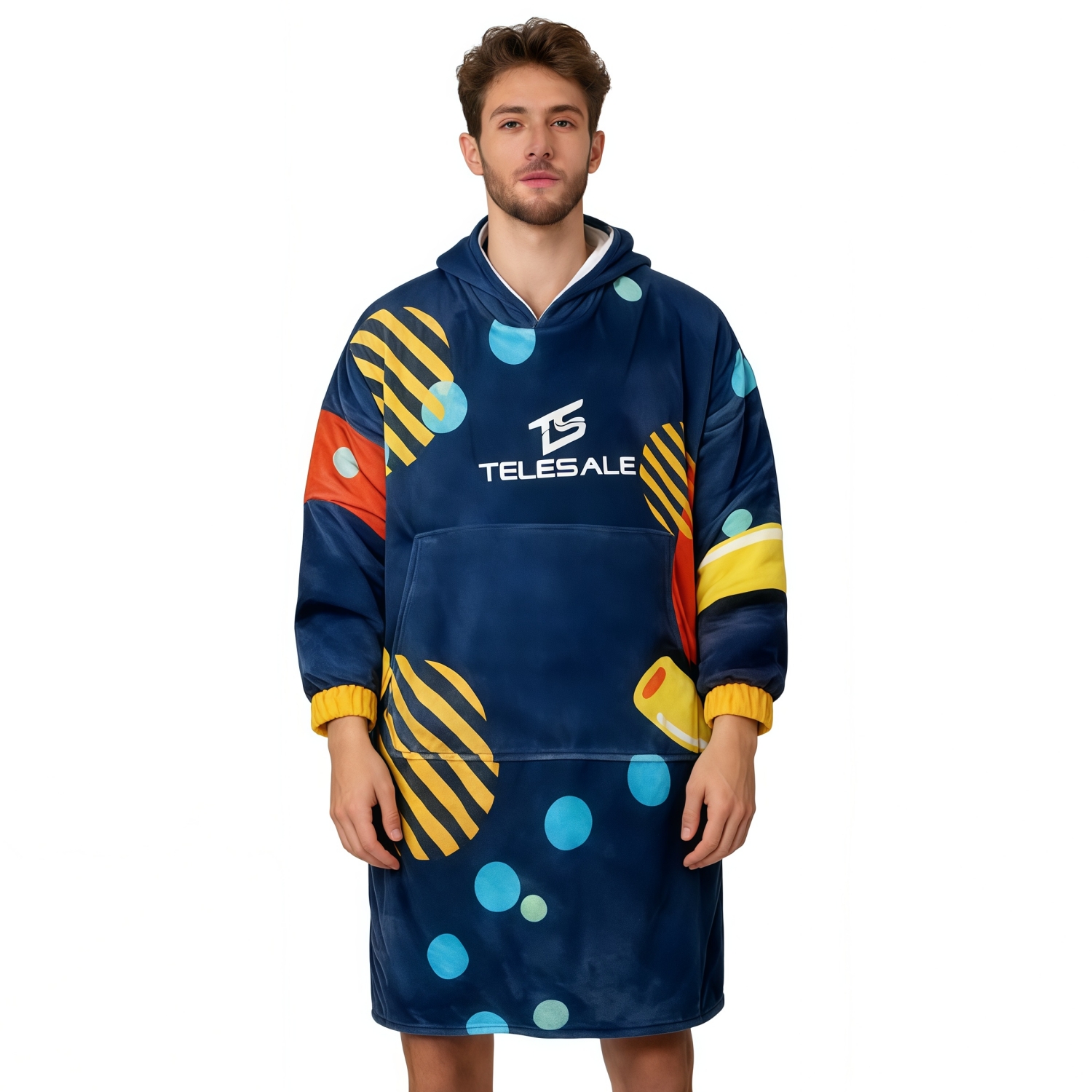 PCC062 - Unisex 100% Polyester Sublimated Wearable Blanket with Absorbent Lining