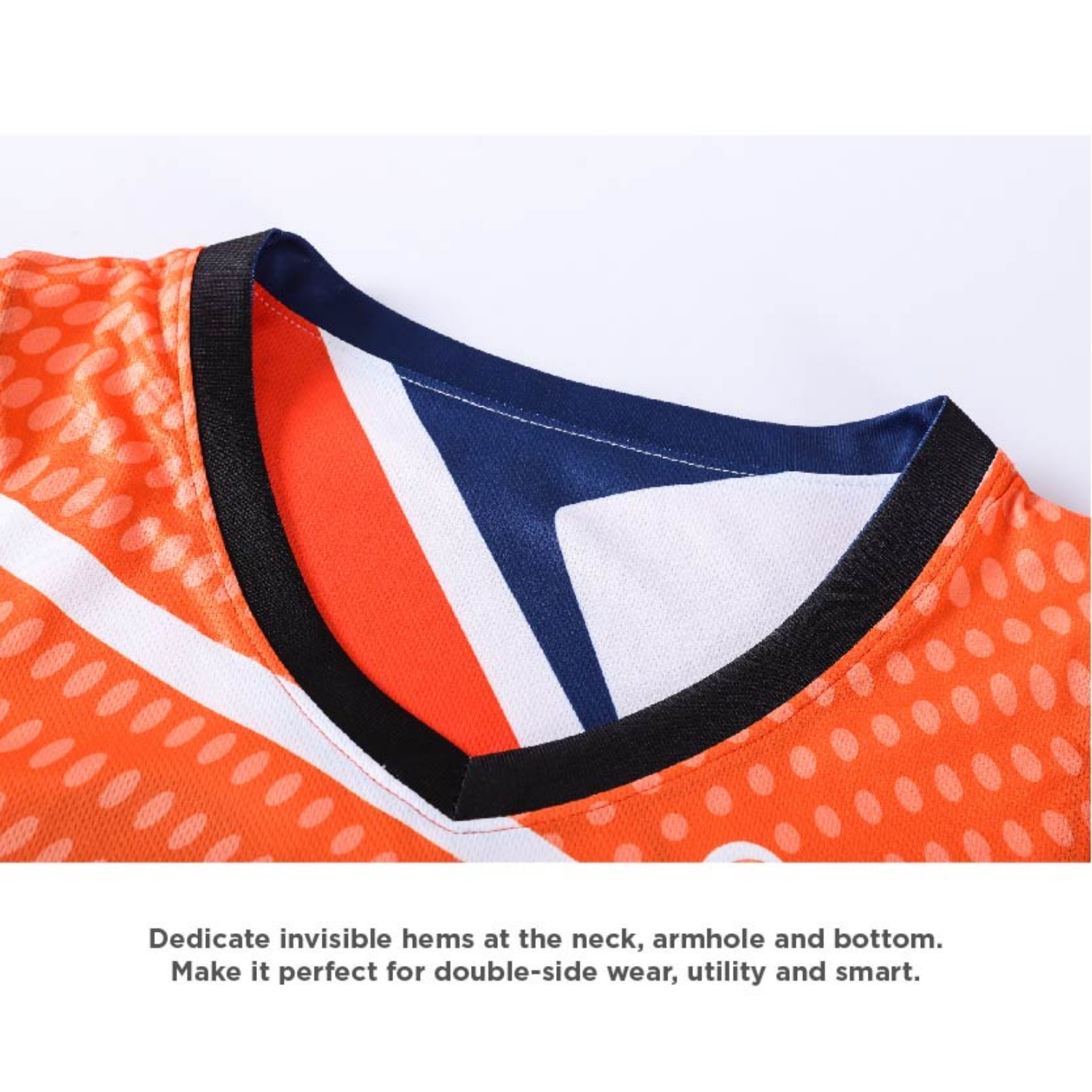 Unisex Adults 100% Polyester Sublimated Reversible Basketball Singlet