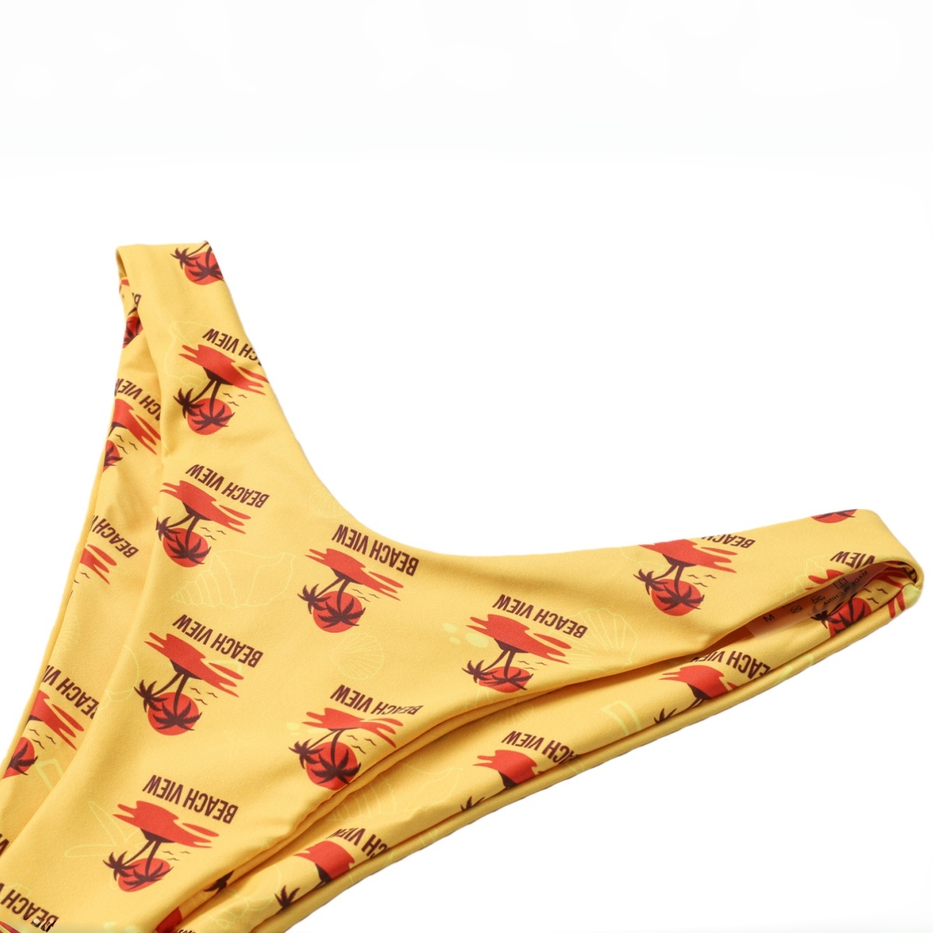 Women's Polyester Spandex Sublimated Bikini bottom