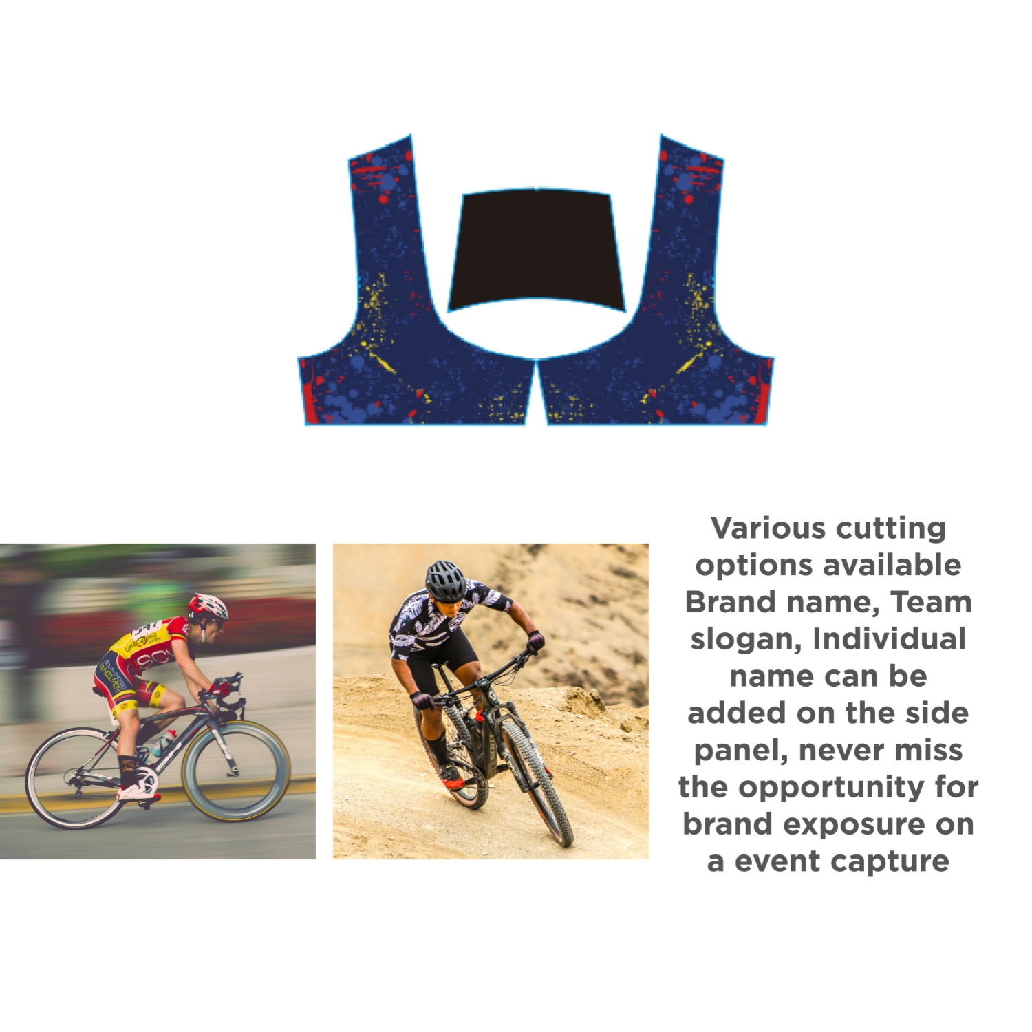 Men's Sublimated Cycling Tights