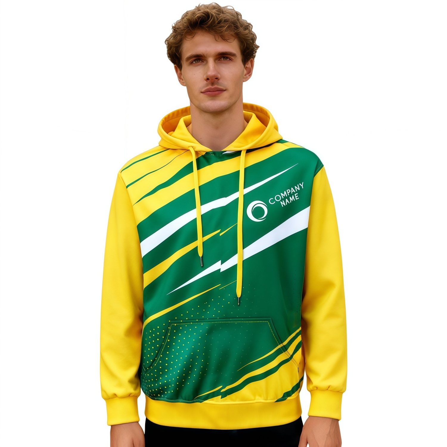 PCC060 - Unisex Adults Polyester Spandex Sublimated Hoodie With Pocket