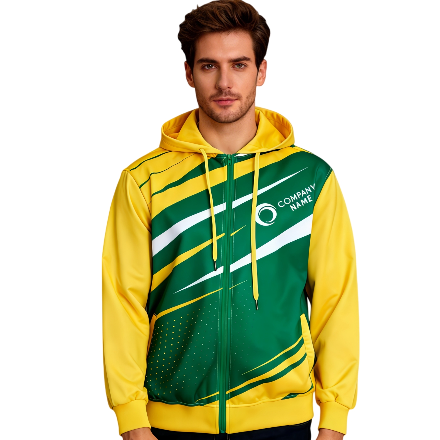 PCC050 - Men's Polyester Sublimated Training Track Jacket