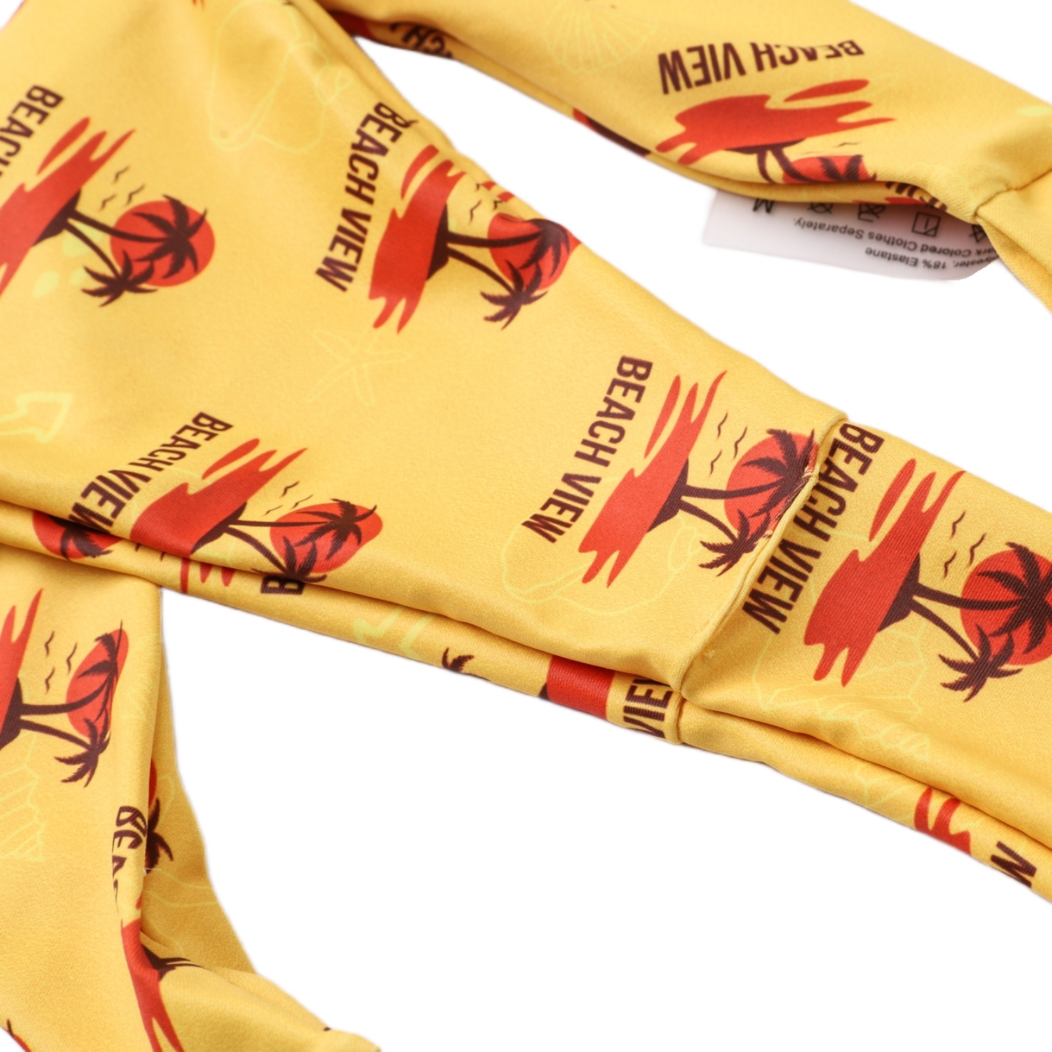 Women's Polyester Spandex Sublimated Bikini bottom