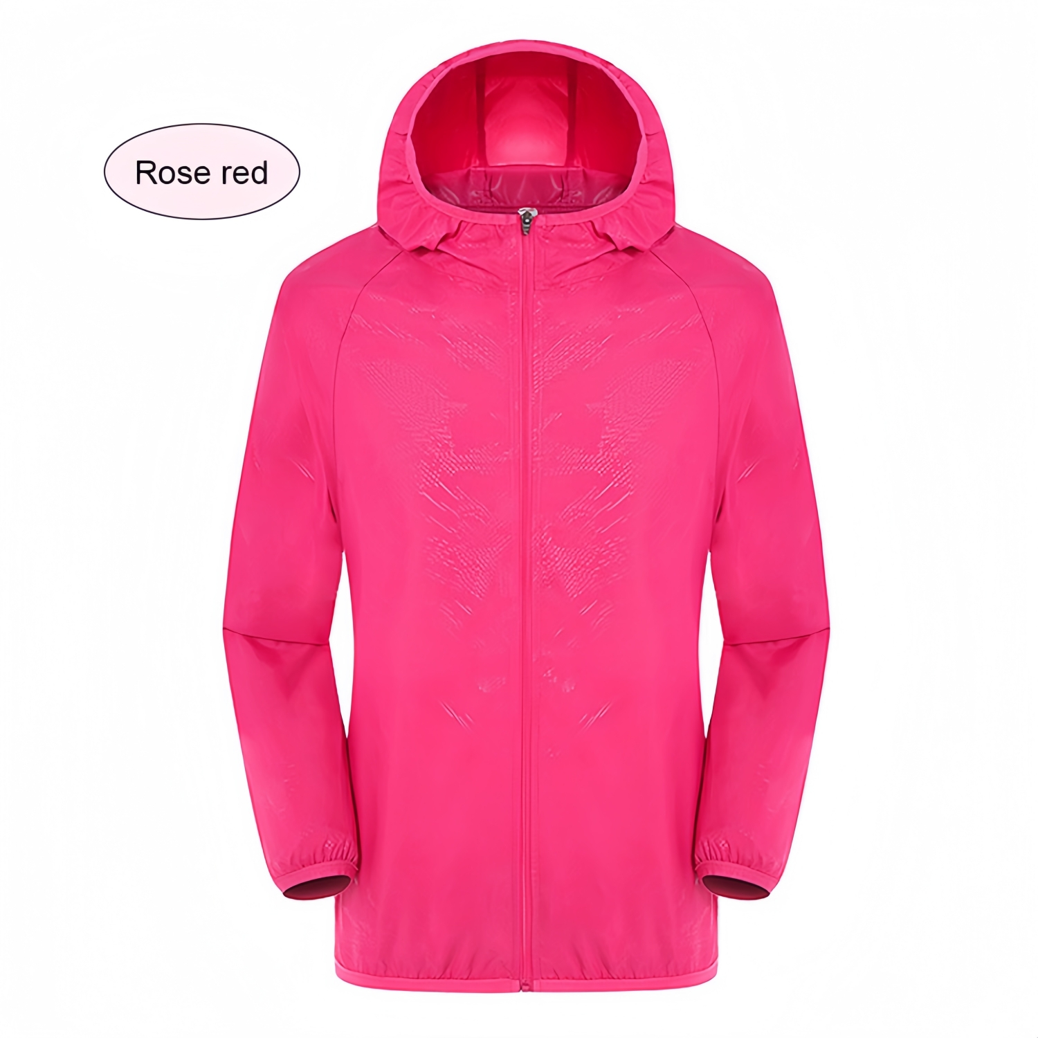 Unisex Adult 100% Polyester Jacket with Sun Protection and Hood