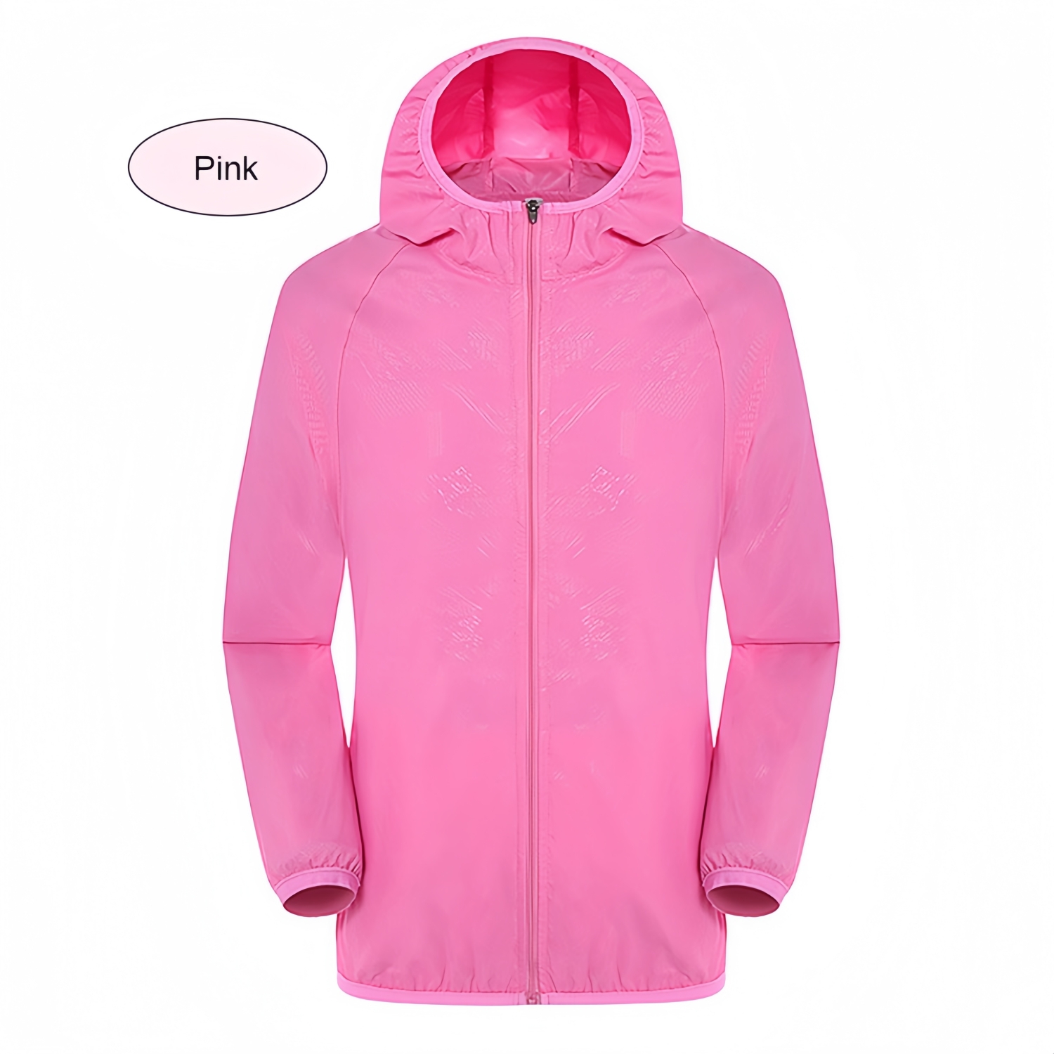 Unisex Adult 100% Polyester Jacket with Sun Protection and Hood