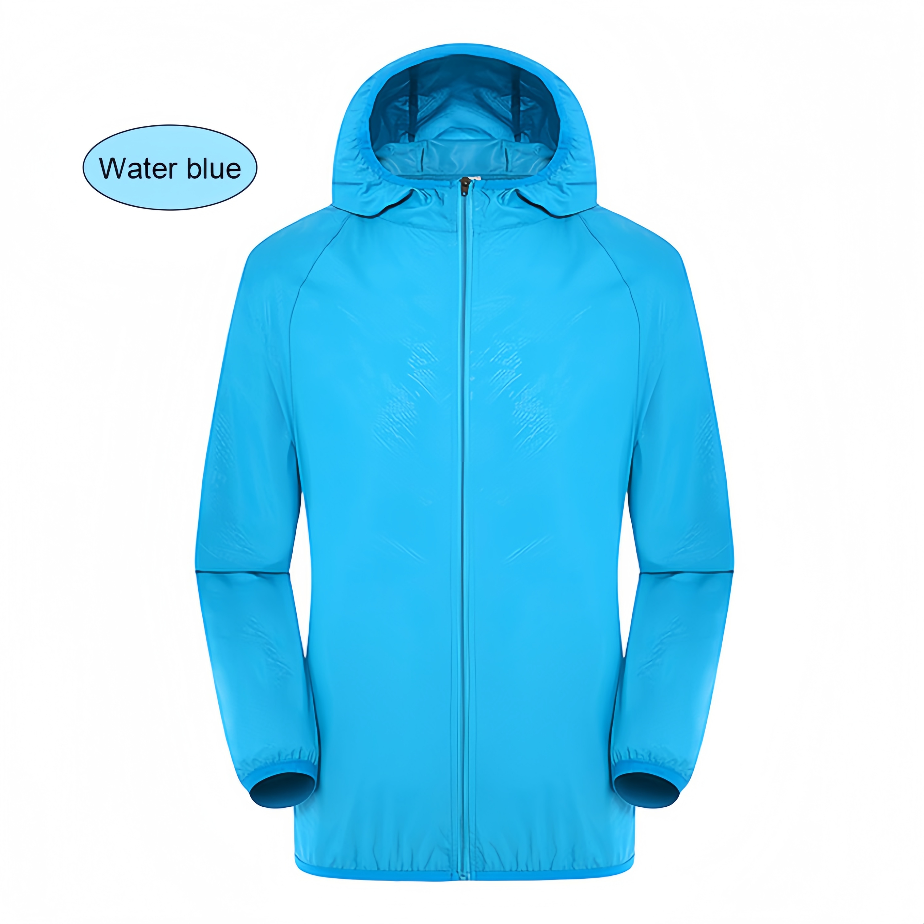 Unisex Adult 100% Polyester Jacket with Sun Protection and Hood