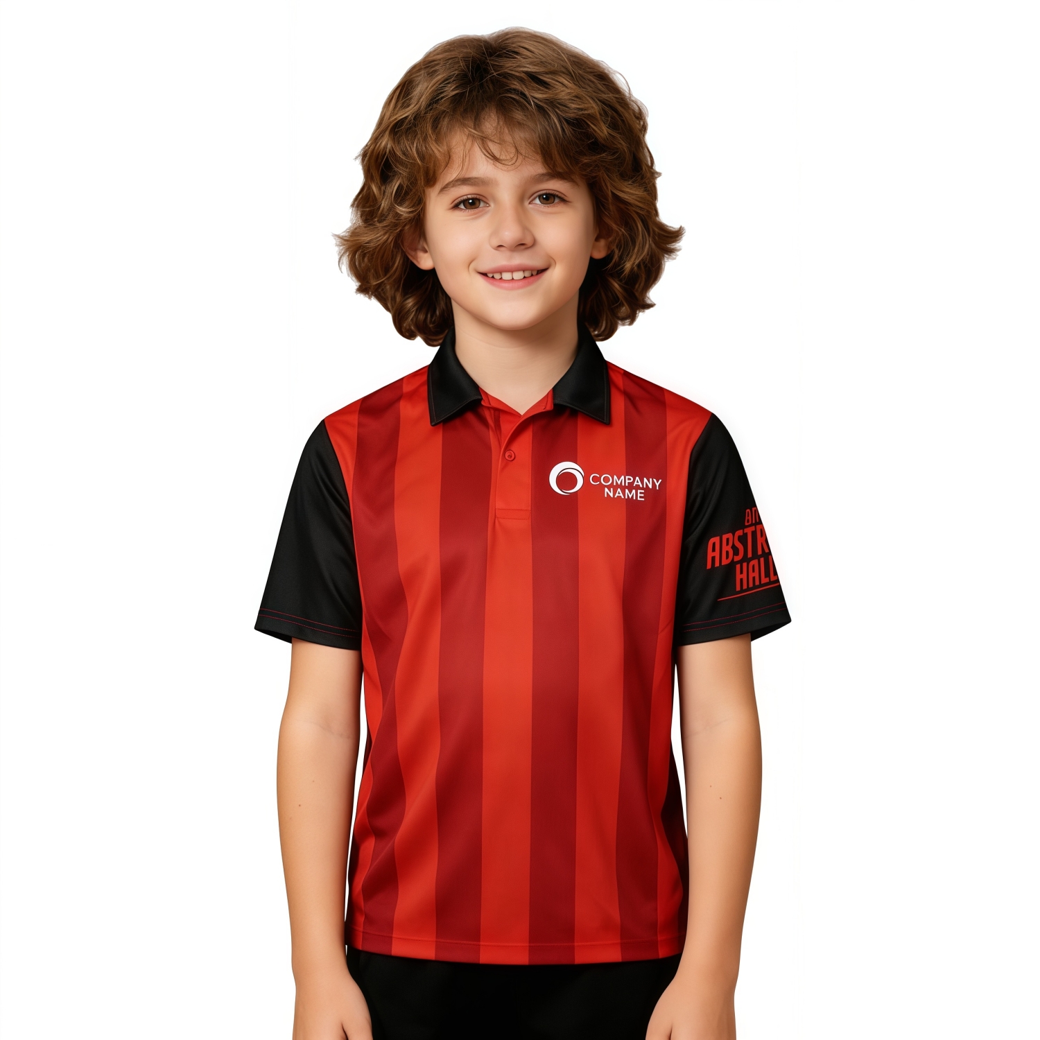 Kid's 100%Polyester Sublimated Basic POLO