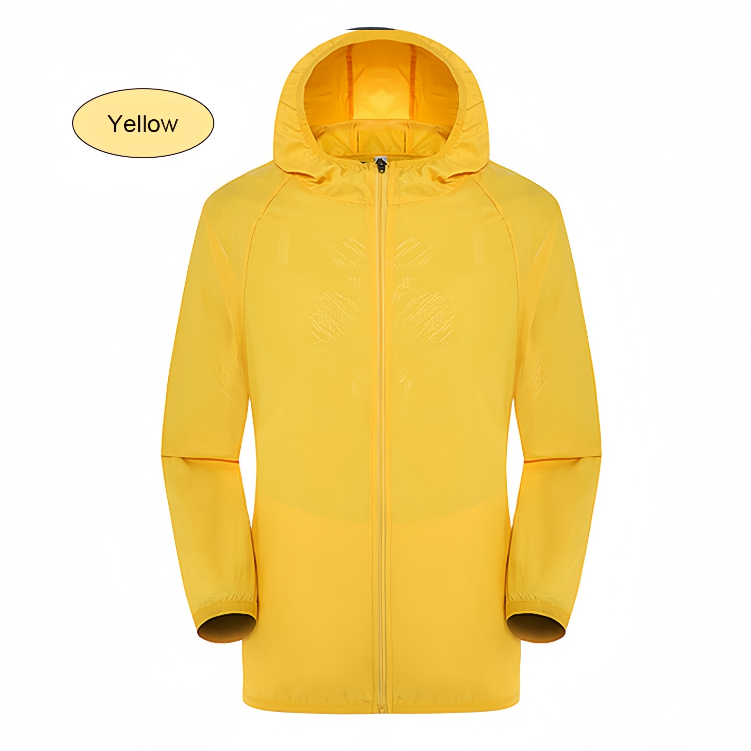 Unisex Adult 100% Polyester Jacket with Sun Protection and Hood