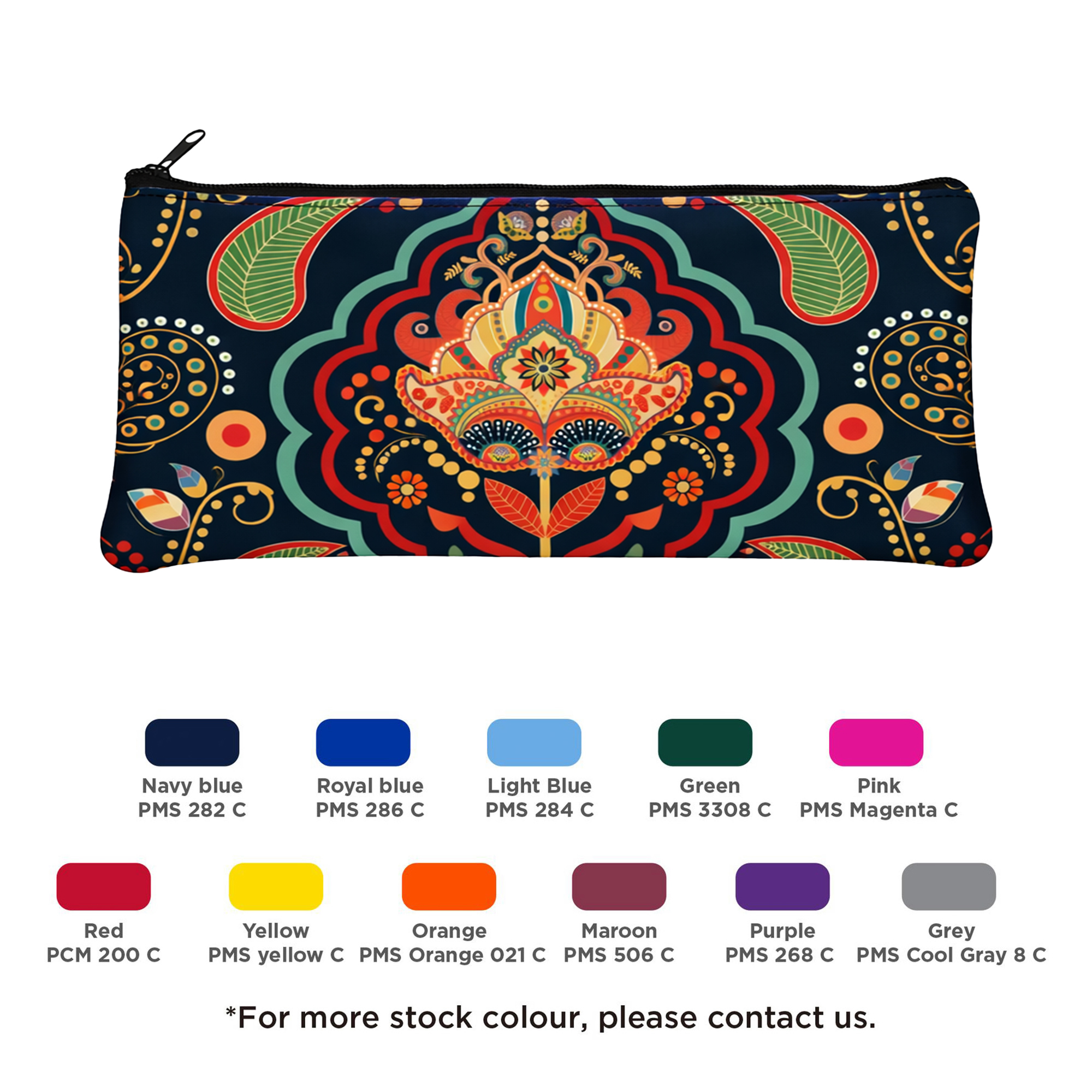 Neoprene Pencil Case