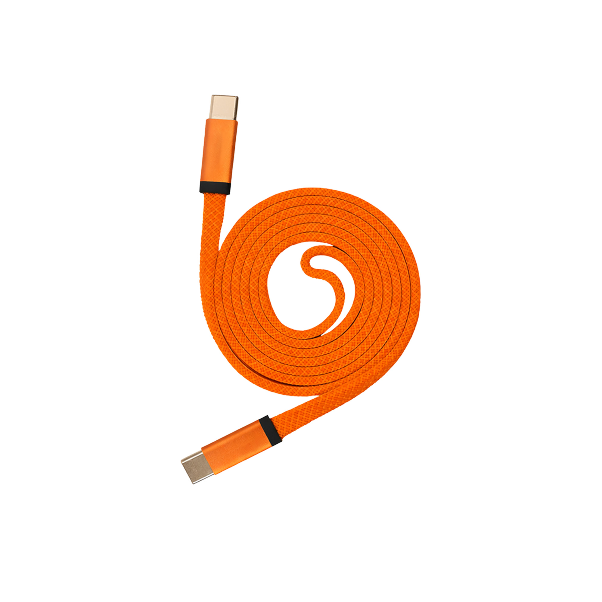 100W Magnetic Flat Braided Charging Cable 3