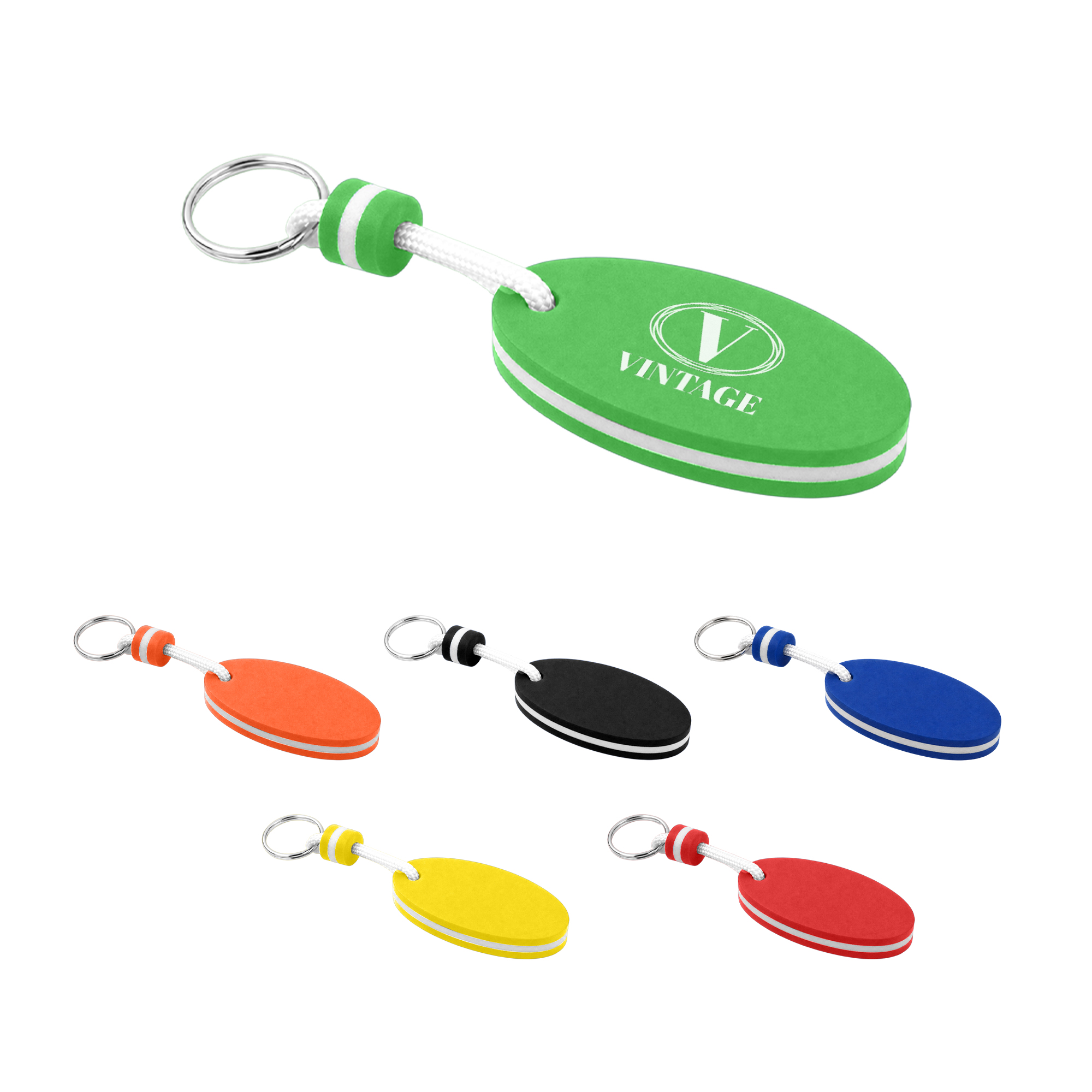 EVA Floating Keychain