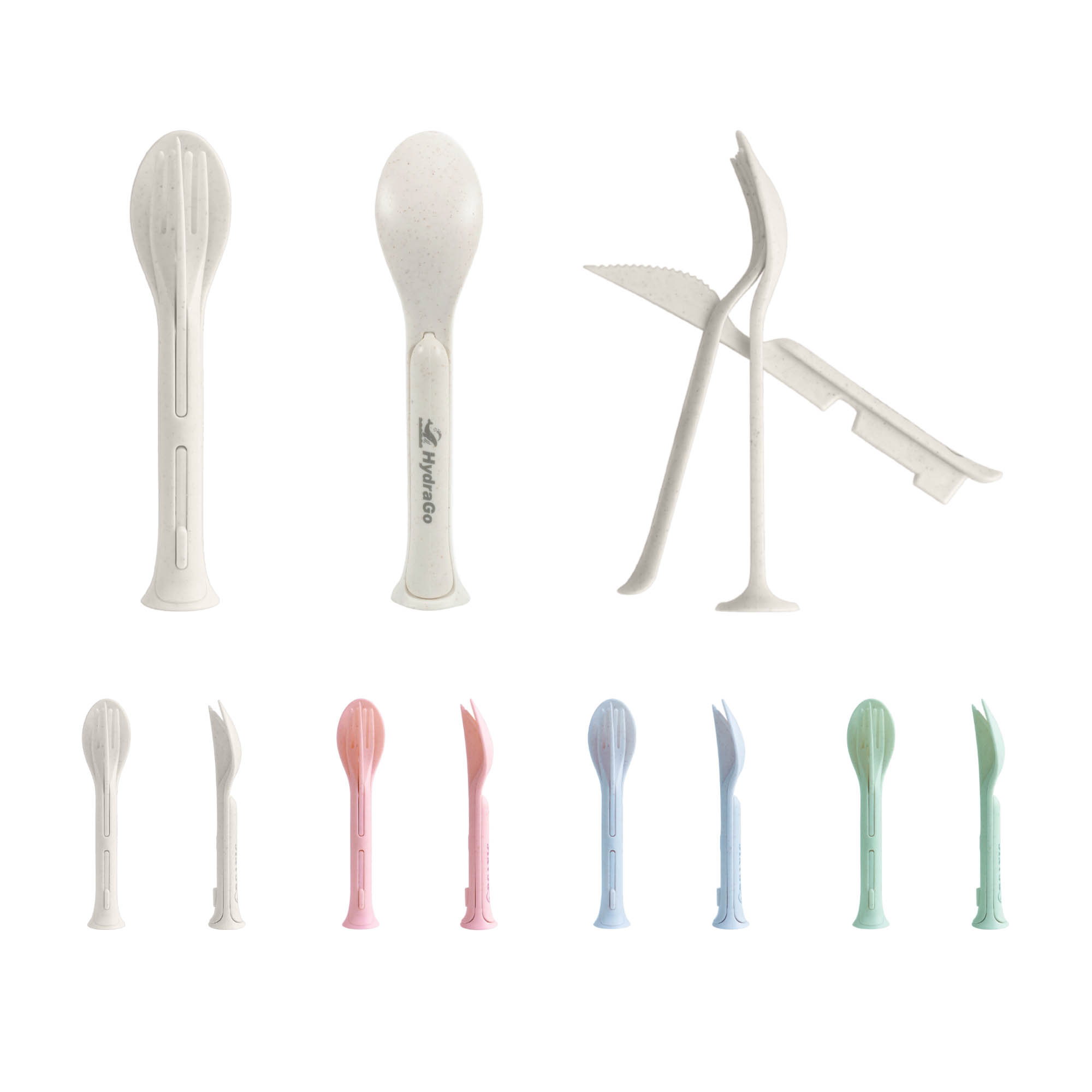 3-In-1 Portable Utensils Set