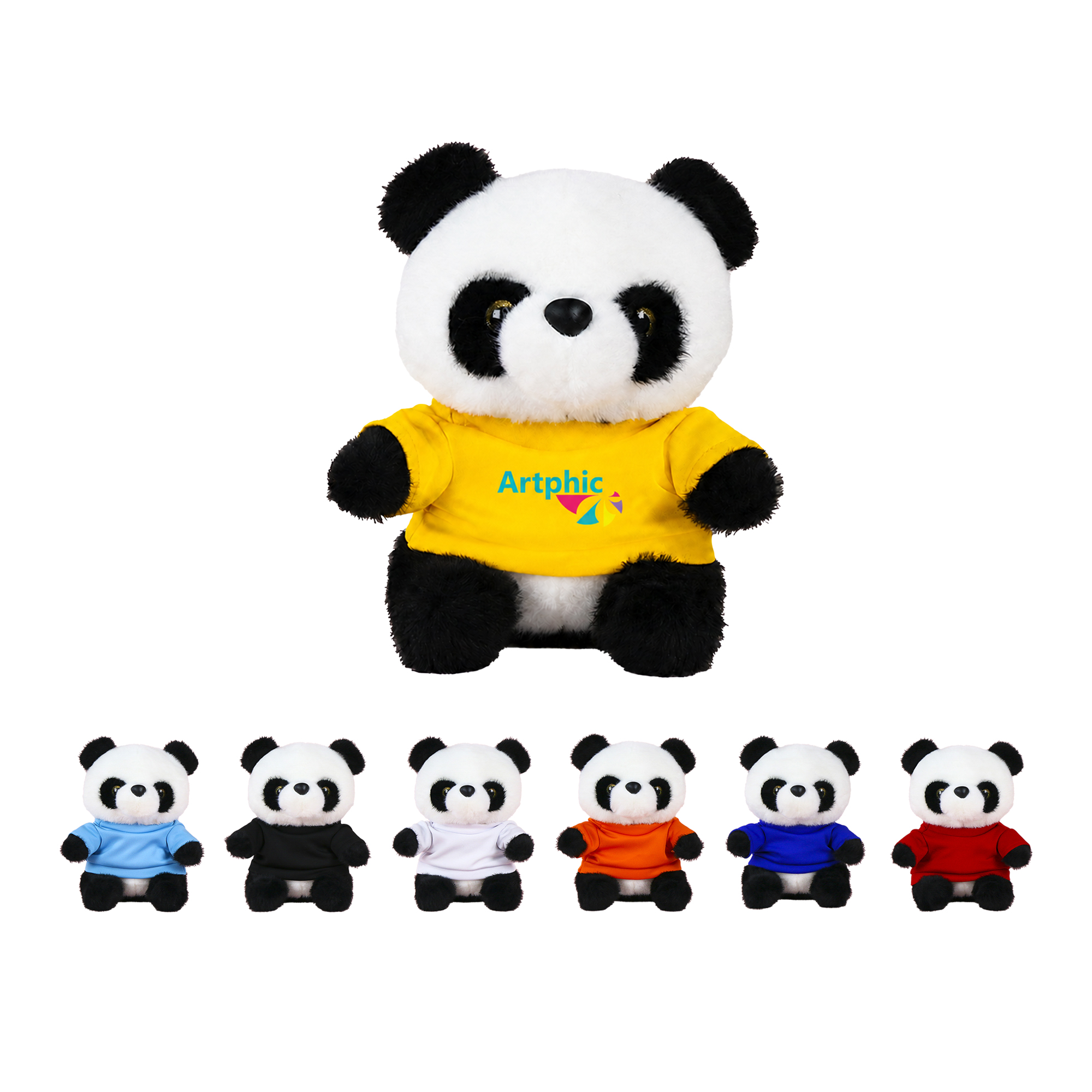 T-shirt Panda Plush Toy