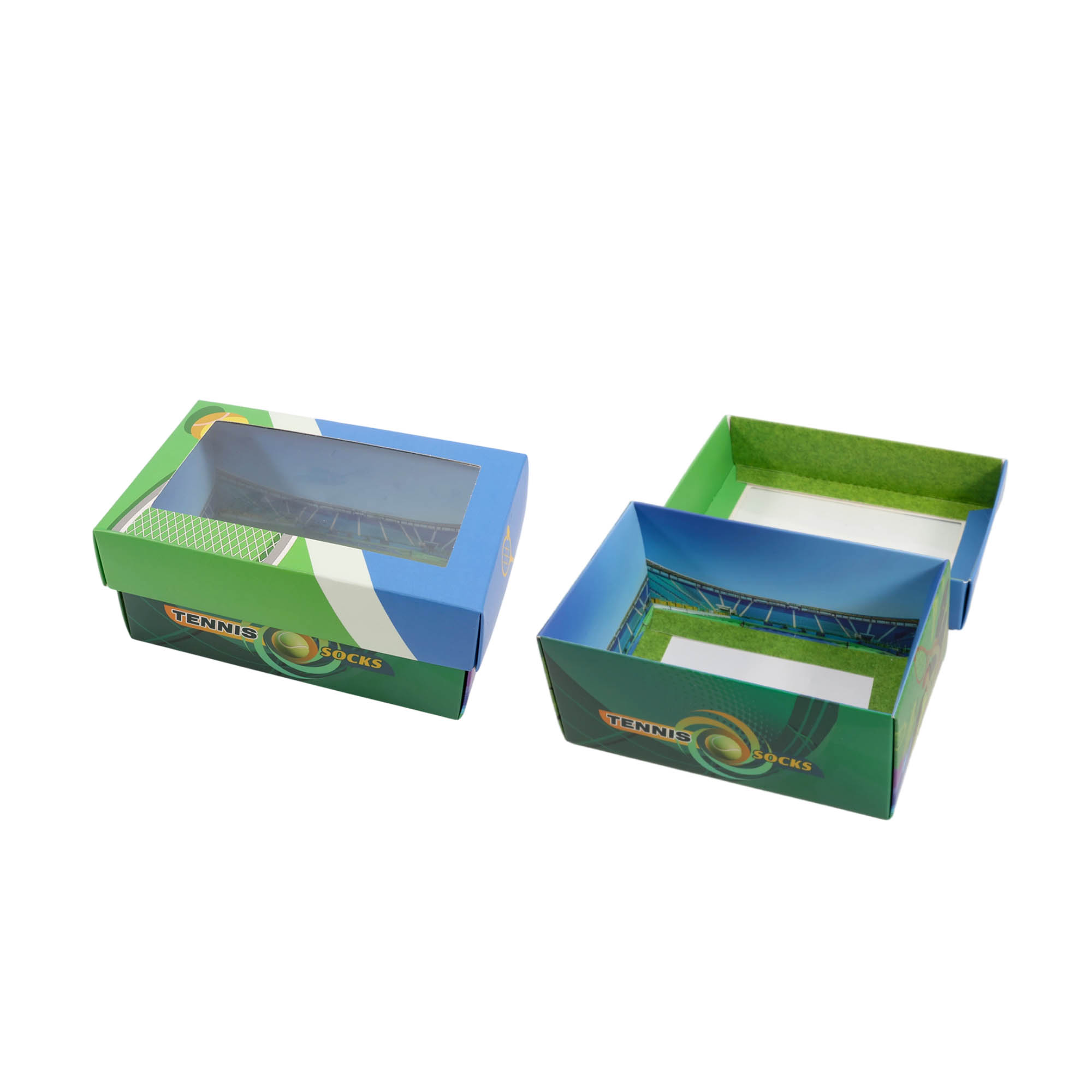 Custom Gift Box with Windowed Removable Lid