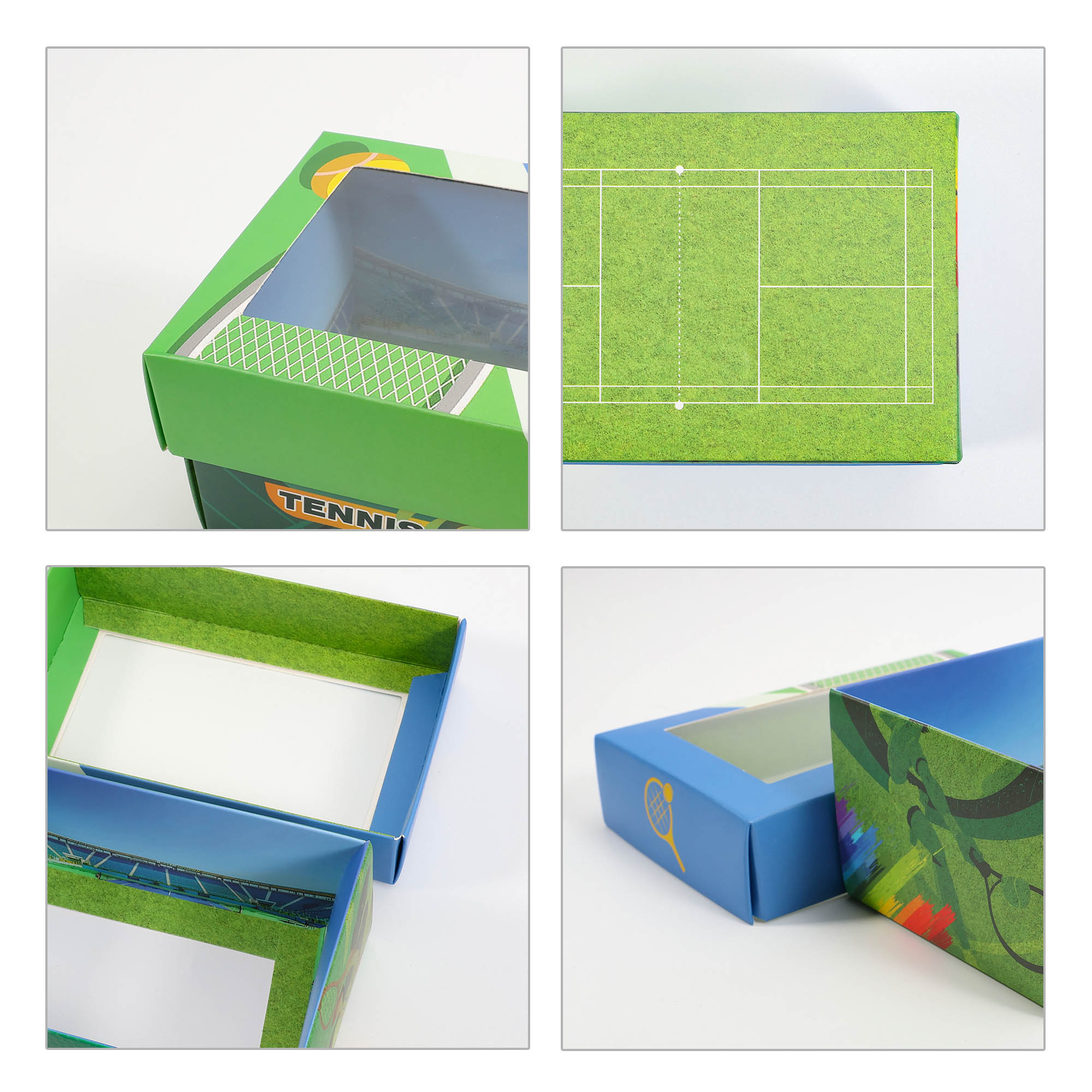 Custom Gift Box with Windowed Removable Lid