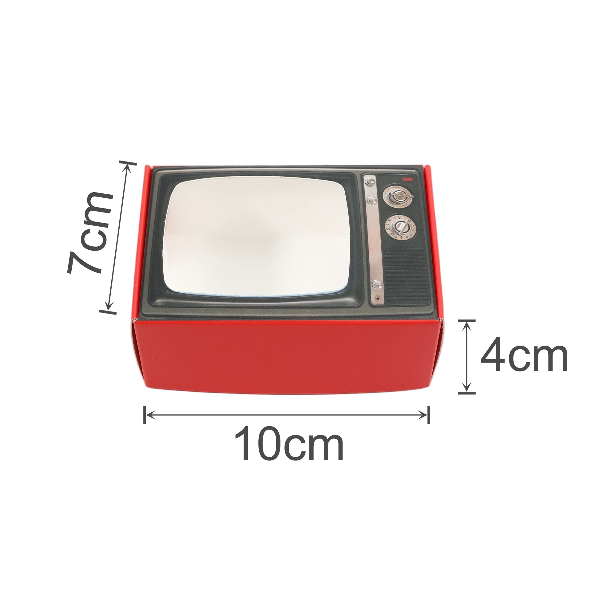 Custom Retro TV–Style Gift Box