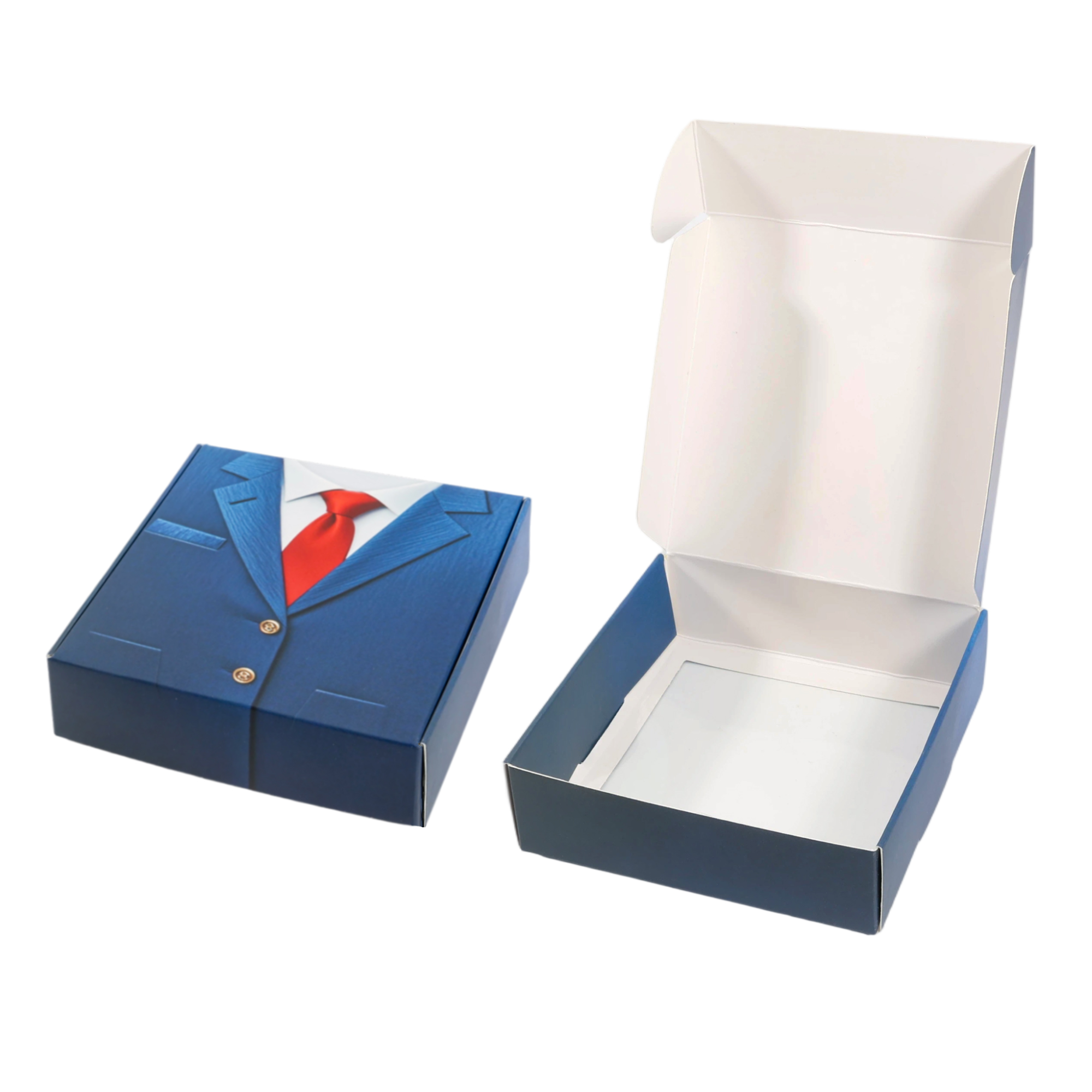 PCPG008 - Custom Flip-Top Gift Box with Square Window