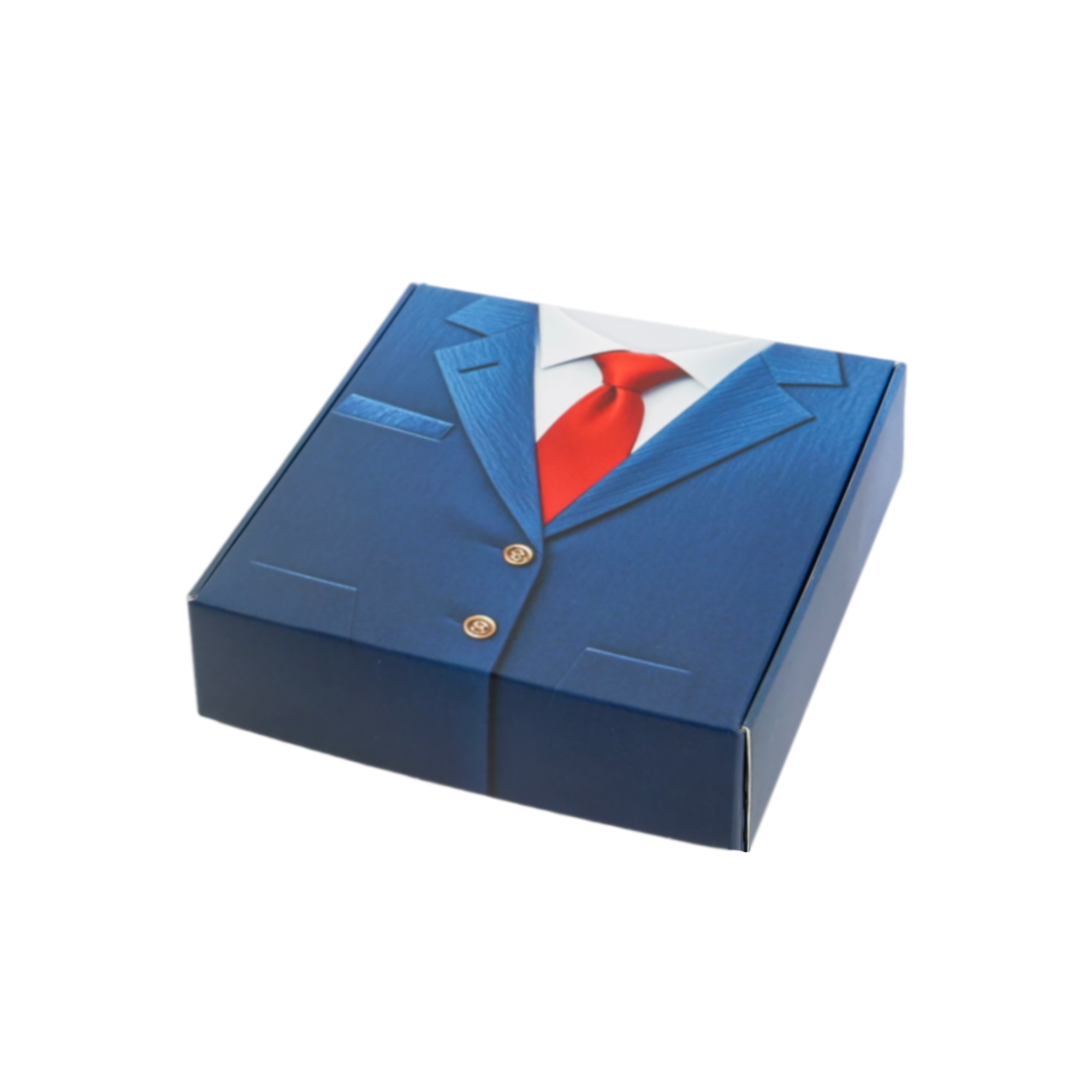 Custom Flip-Top Gift Box with Square Window