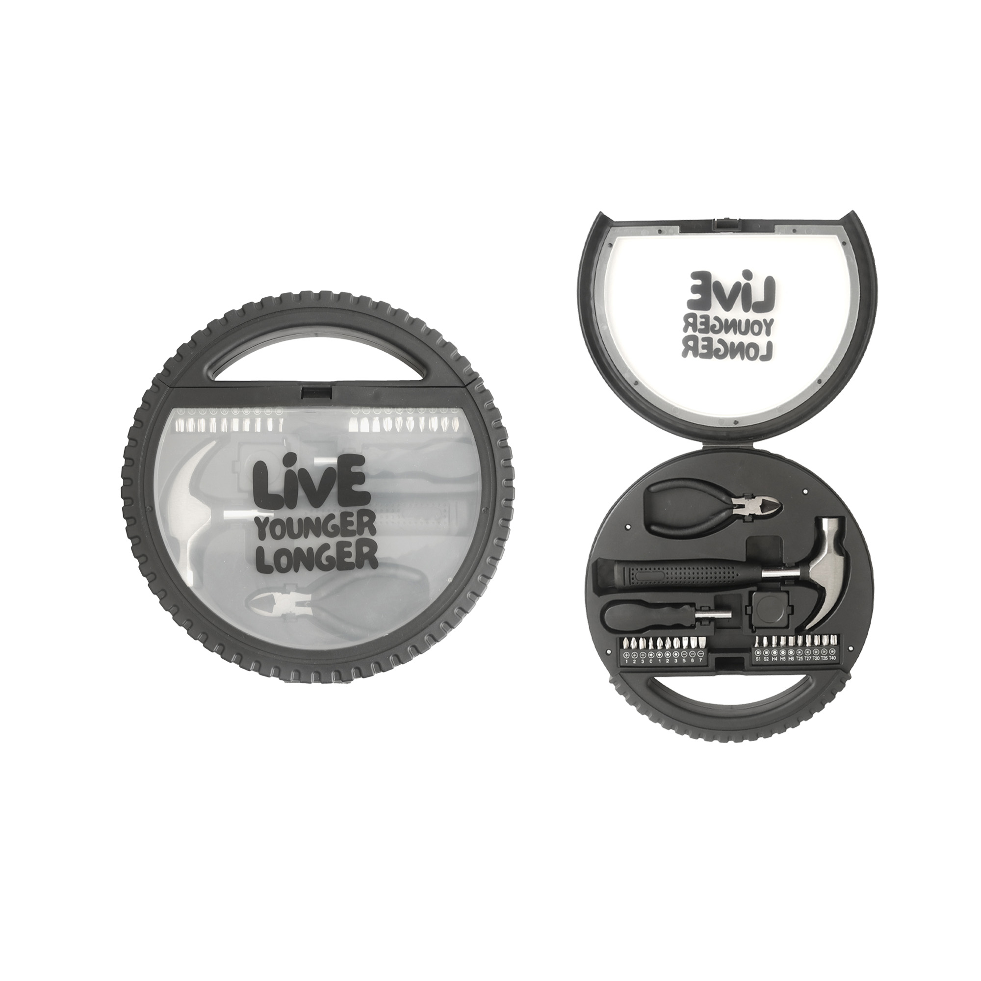 Car wheel tool kit