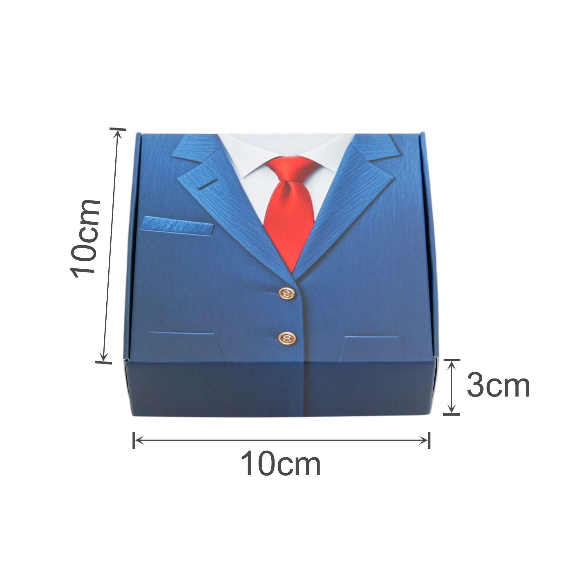 Custom Flip-Top Gift Box with Square Window
