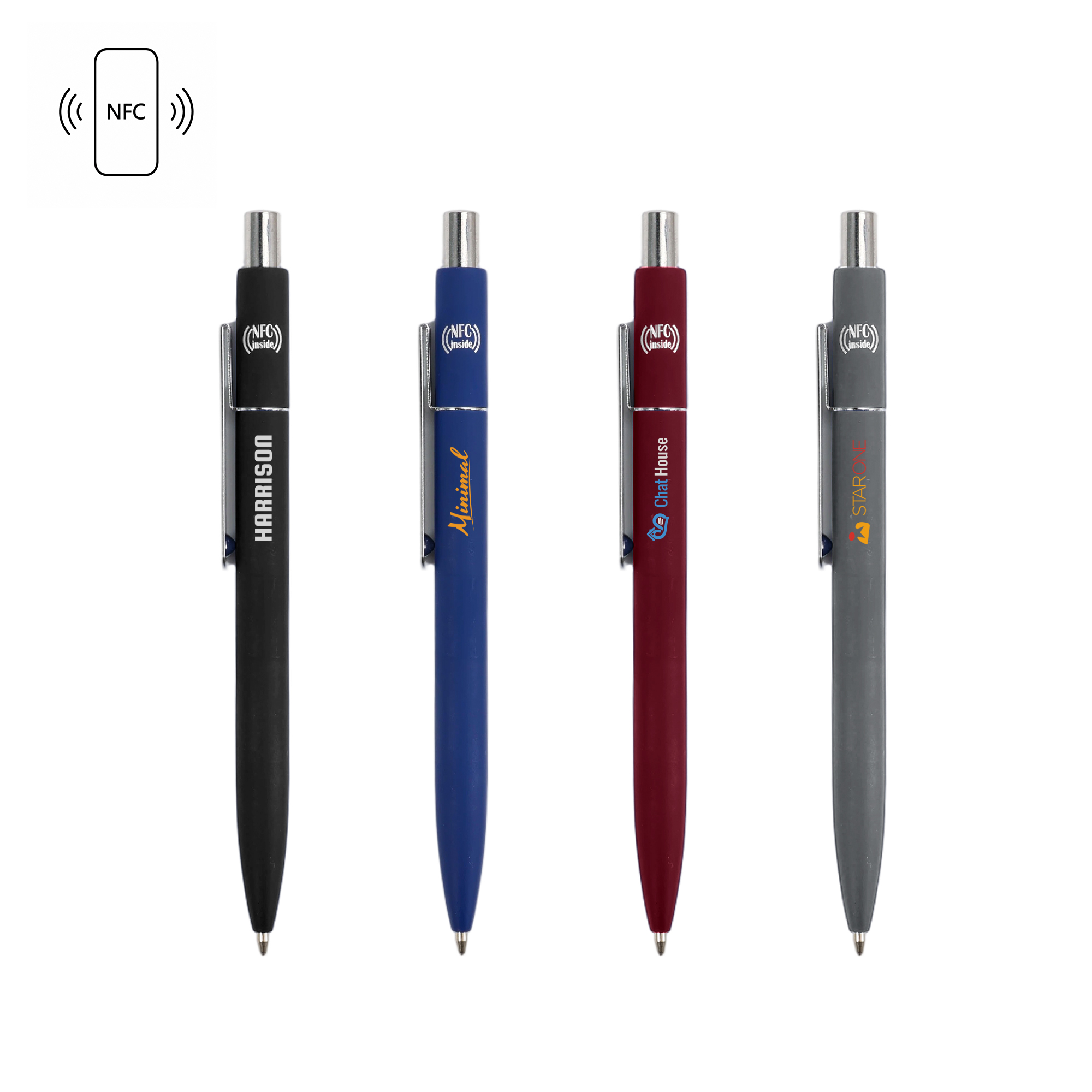 NFC Metal Ballpoint Pen - branded promotional product