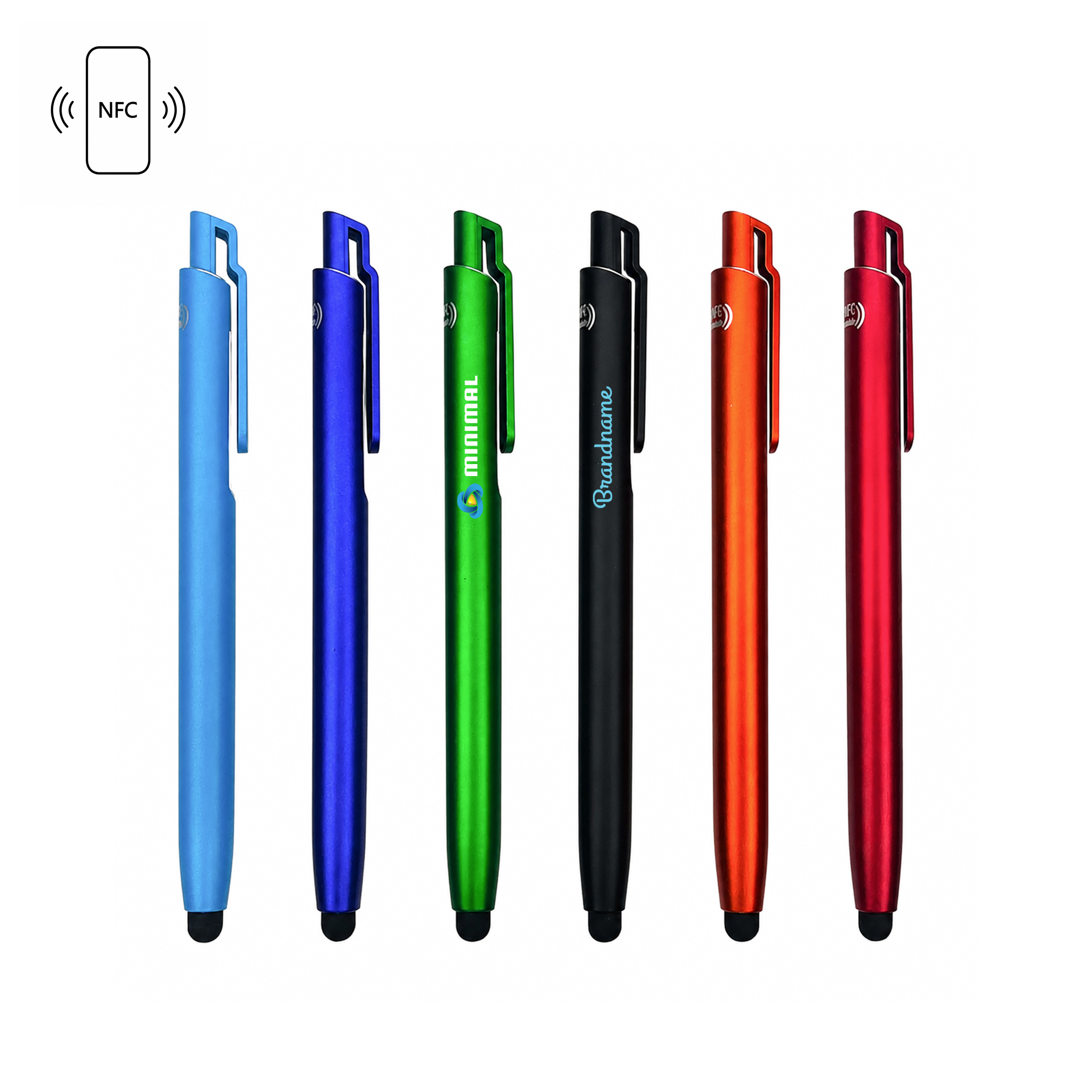 NFC Touchscreen Ballpoint Pen - branded promotional product