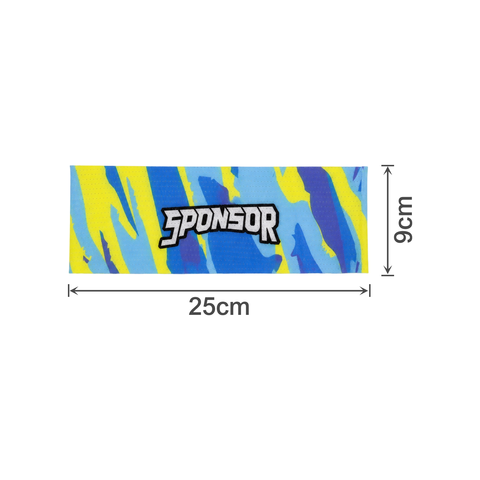 Seamless Breathable Ice Silk Mesh Headband