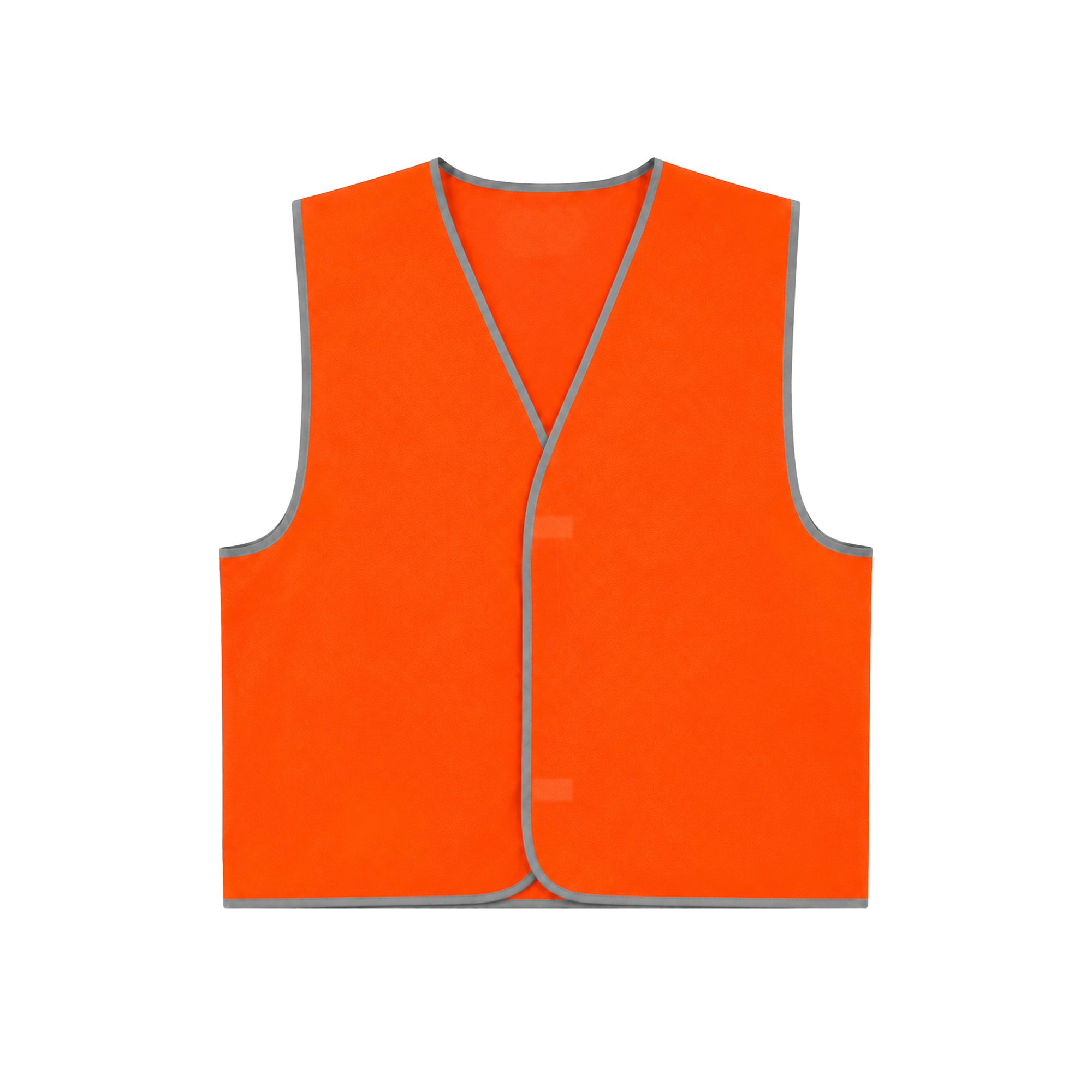 Hi-Vis Reflective Trim Velcro Placket Safety Vest
