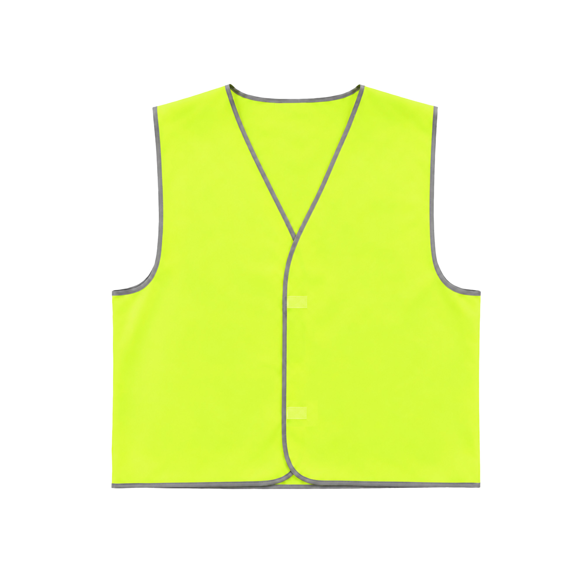 Hi-Vis Reflective Trim Velcro Placket Safety Vest