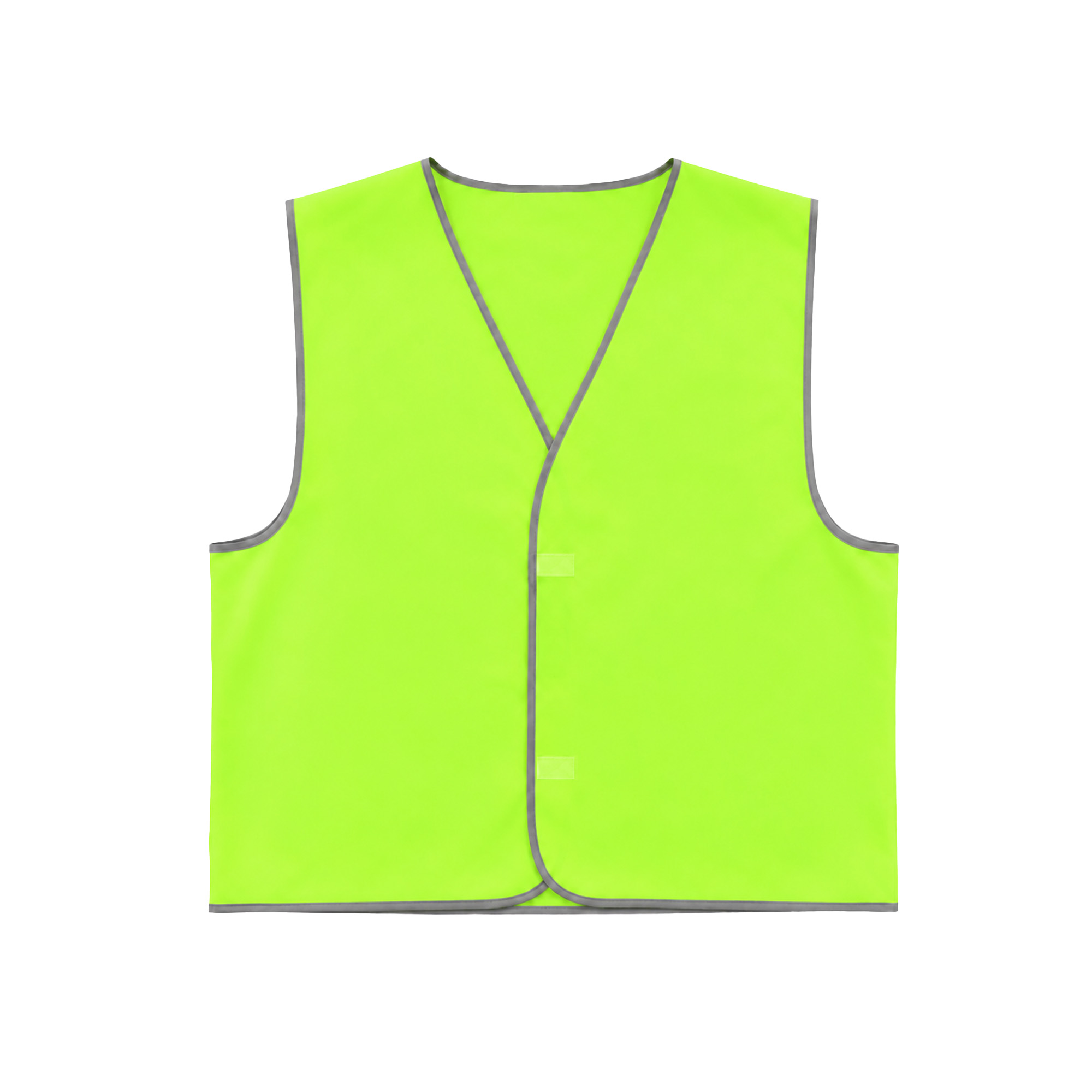 Hi-Vis Reflective Trim Velcro Placket Safety Vest