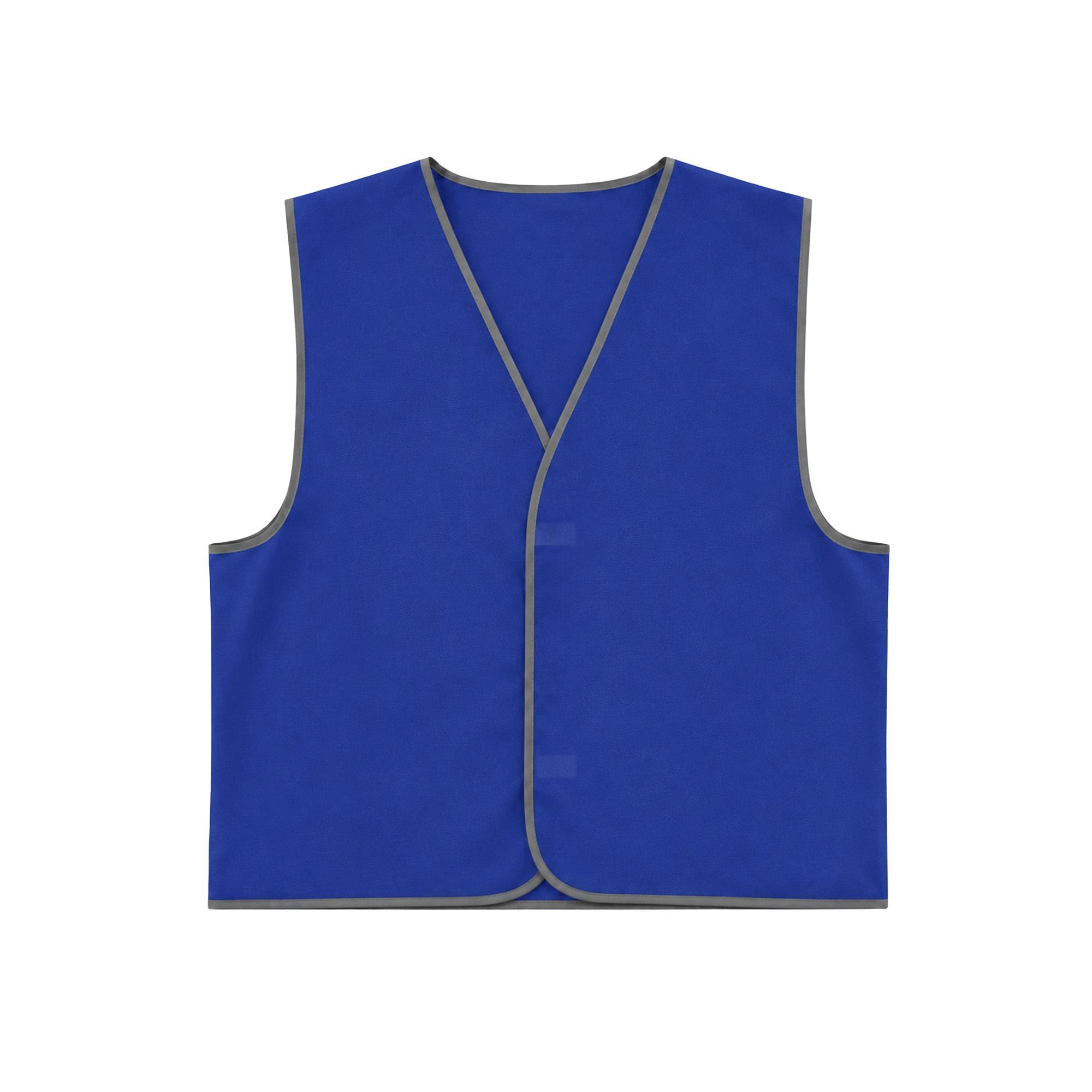 Hi-Vis Reflective Trim Velcro Placket Safety Vest