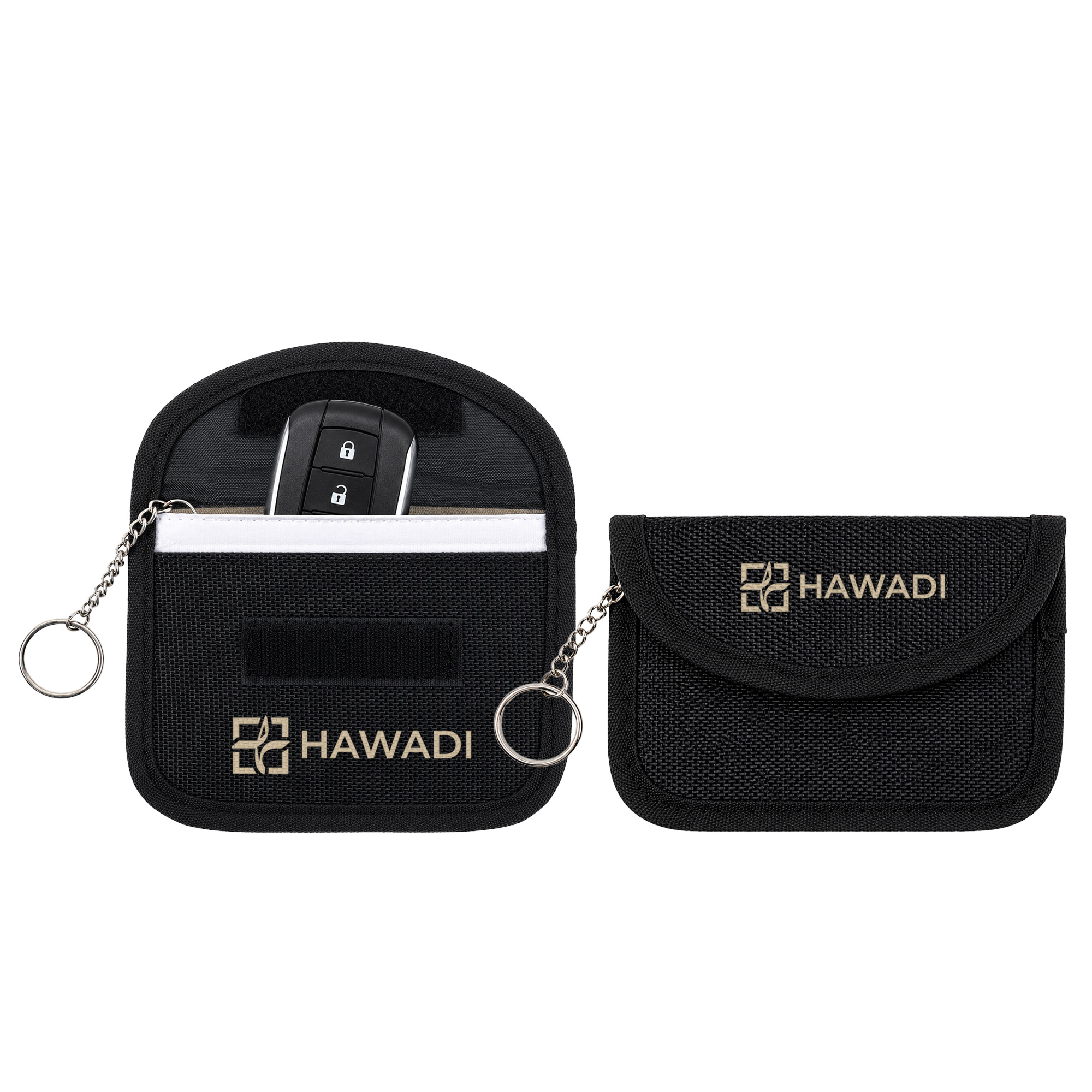 Faraday RFID Blocking Key Pouch
