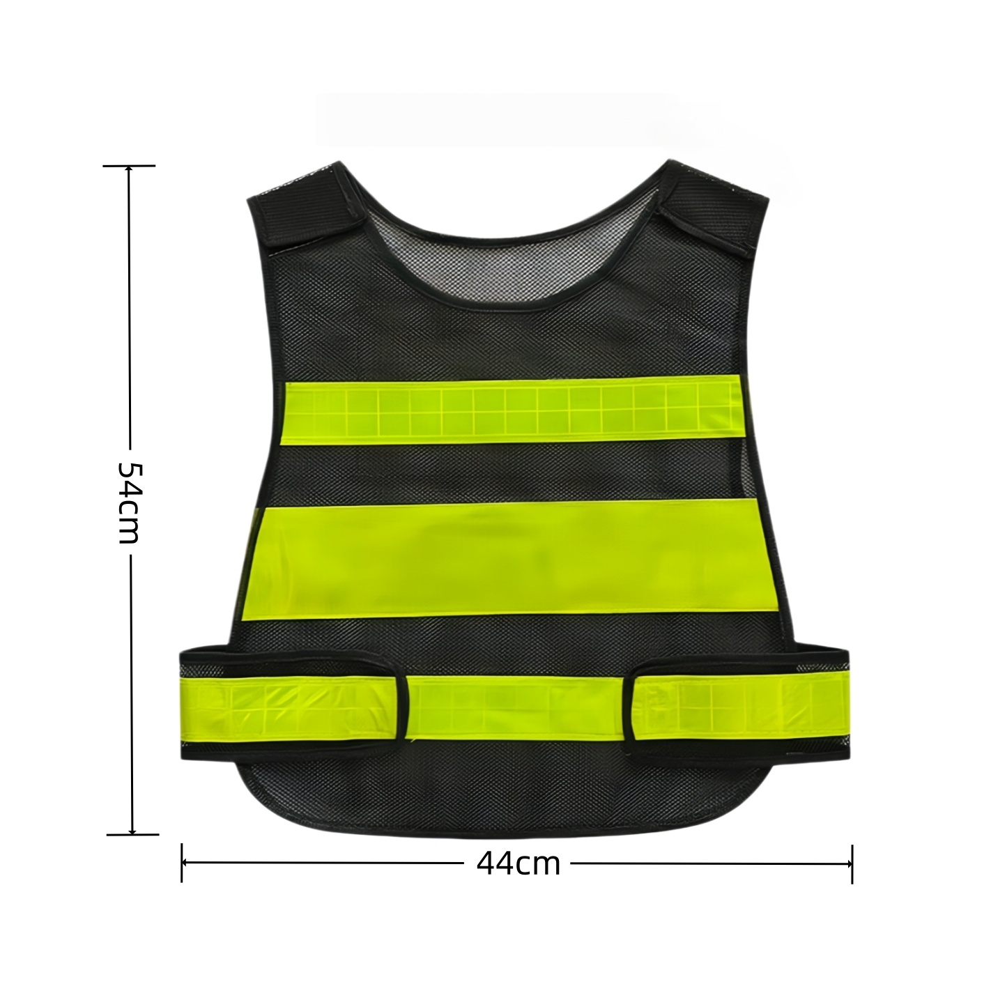 Gourd Shape Hi-Vis Reflective Adjustable Safety Vest