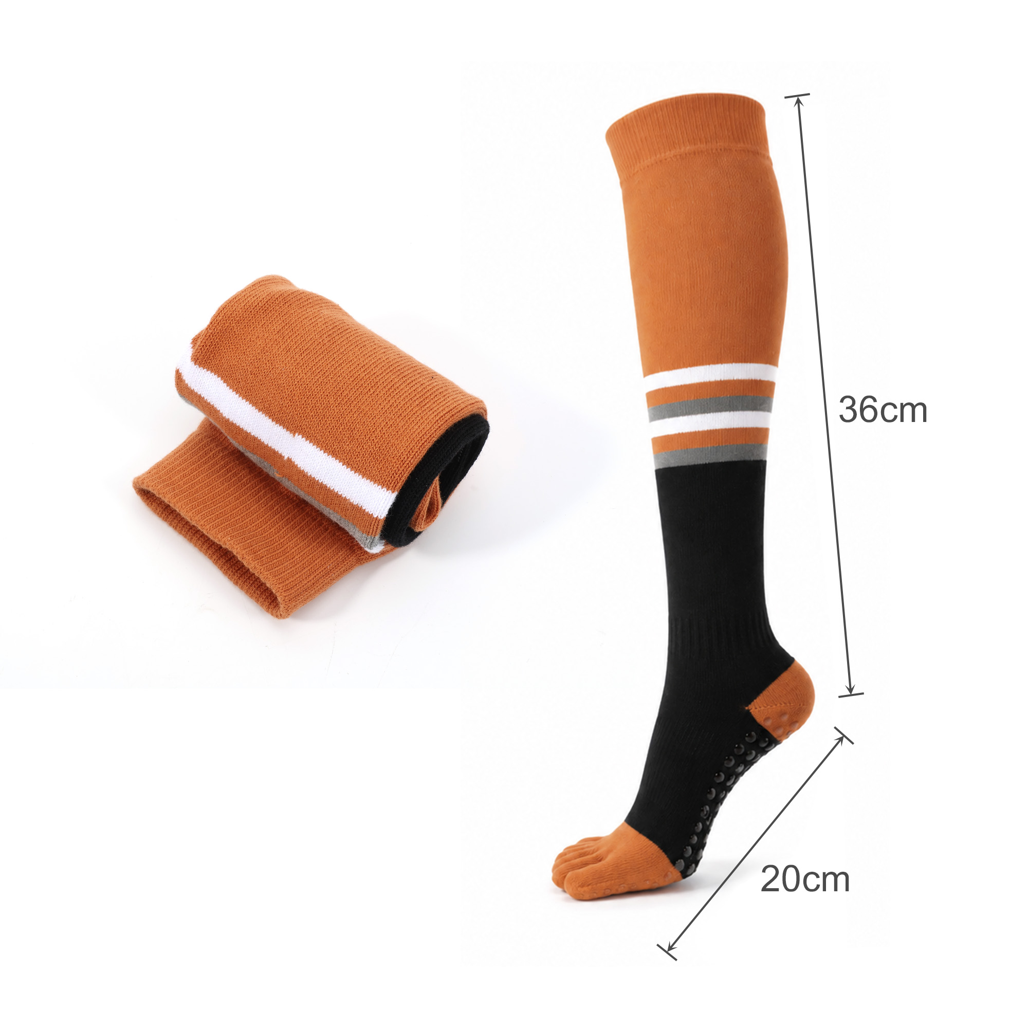 Knee High Custom Toe Socks