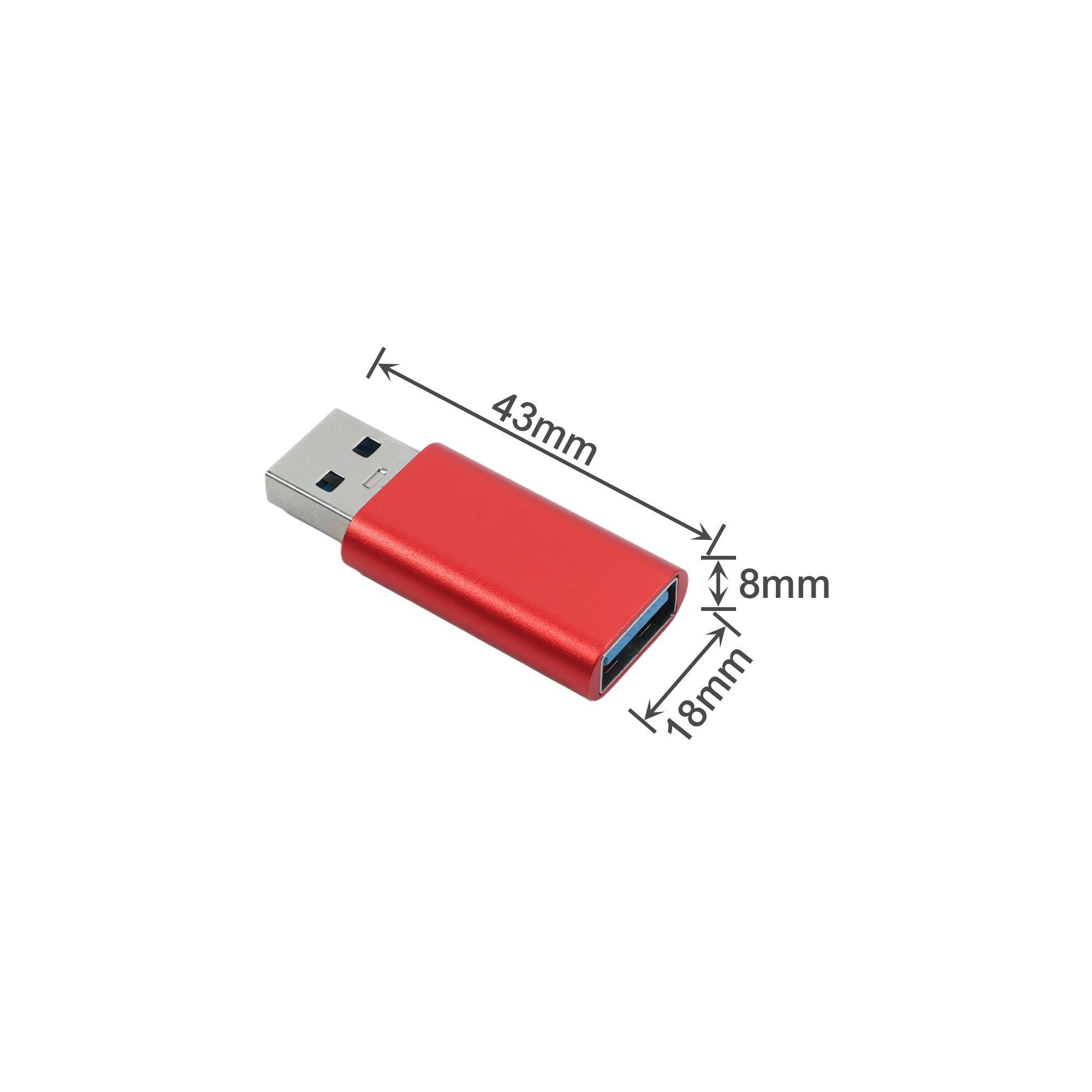 A to A USB Data Blocker (Fast Charge)